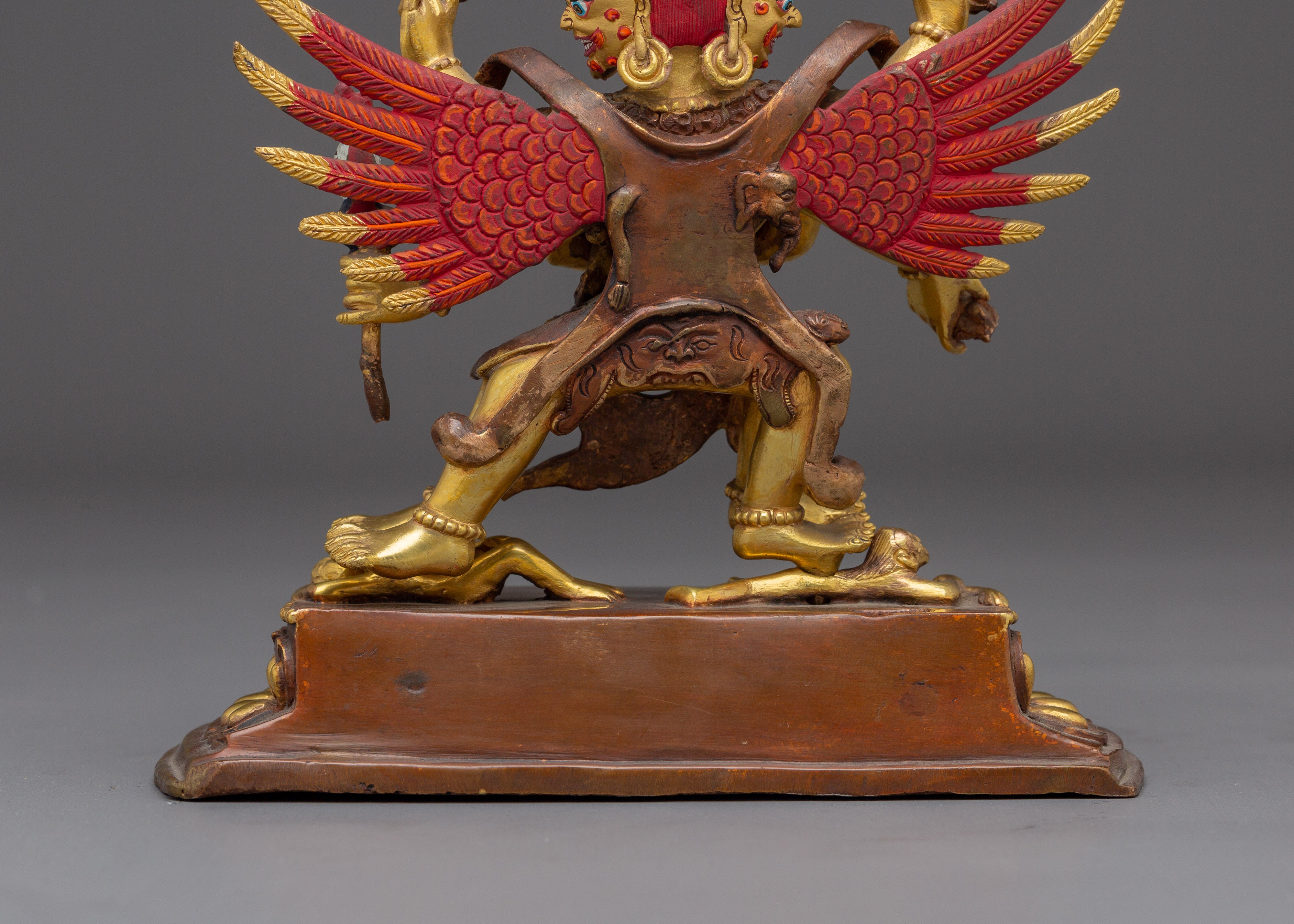 Wrathful Protector Vajrakilaya | Tibetan Tantric Deity