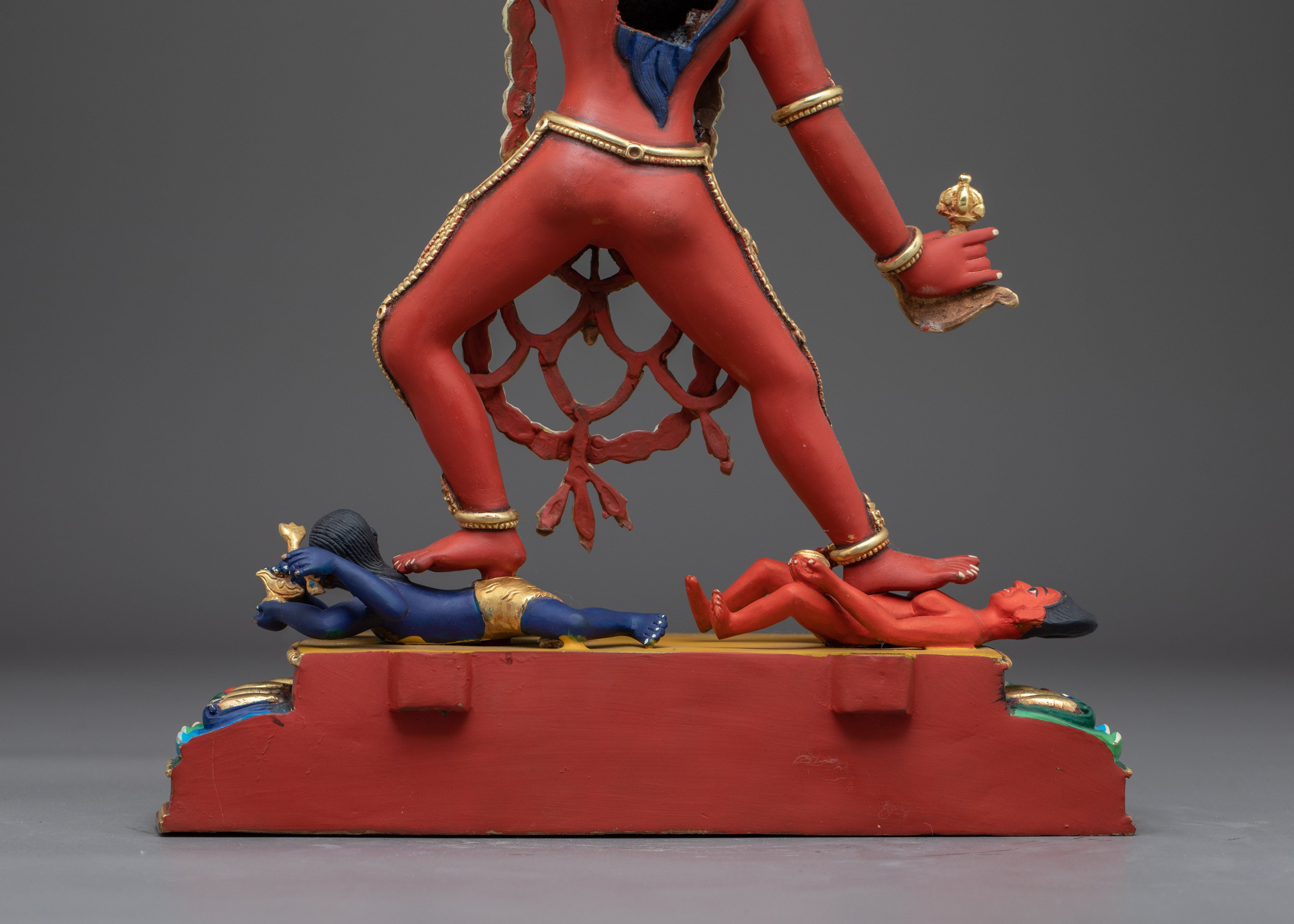 Red Vajrayogini Statue: Tibetan Buddhist Yogini