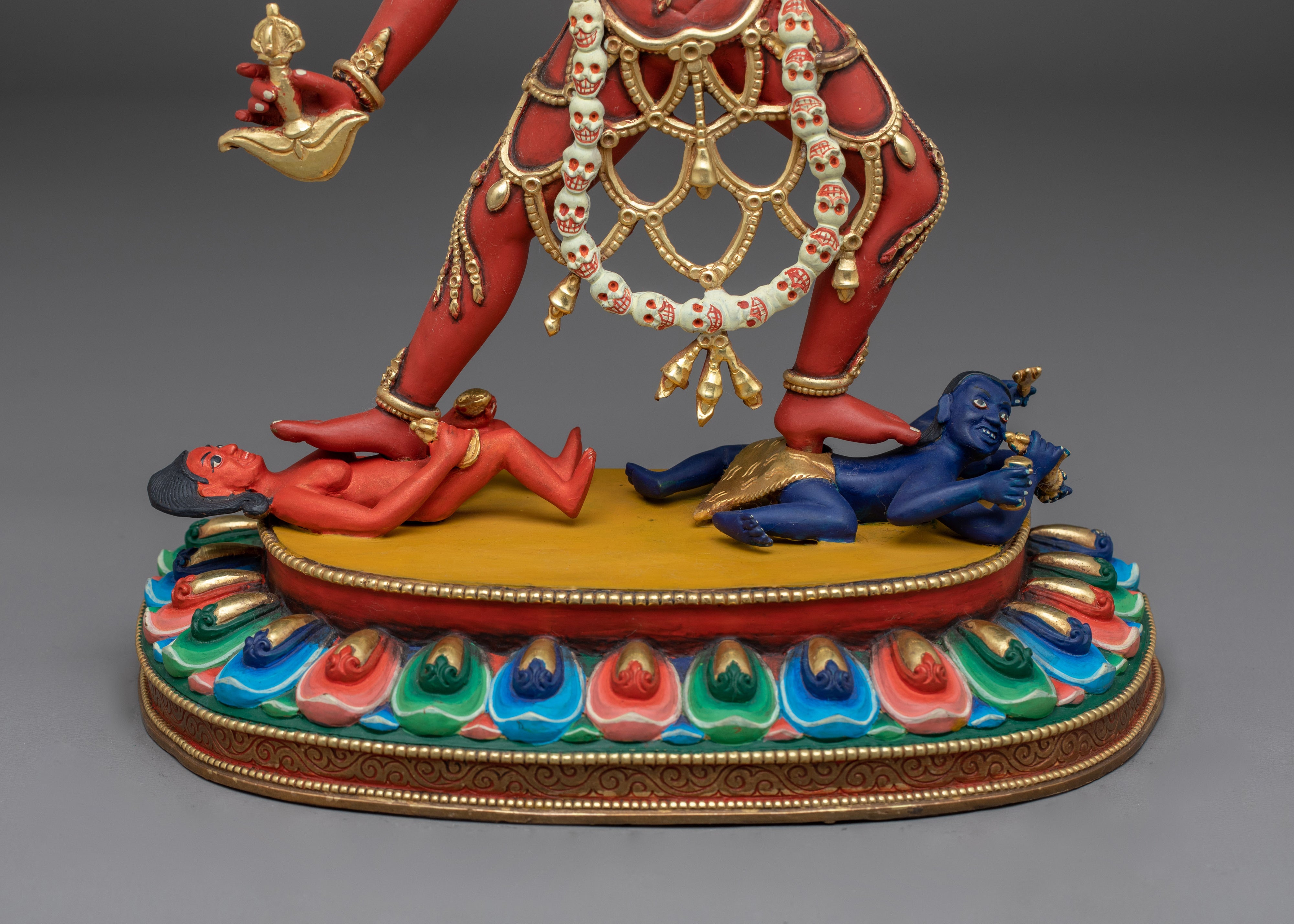 Red Vajrayogini Statue: Tibetan Buddhist Yogini