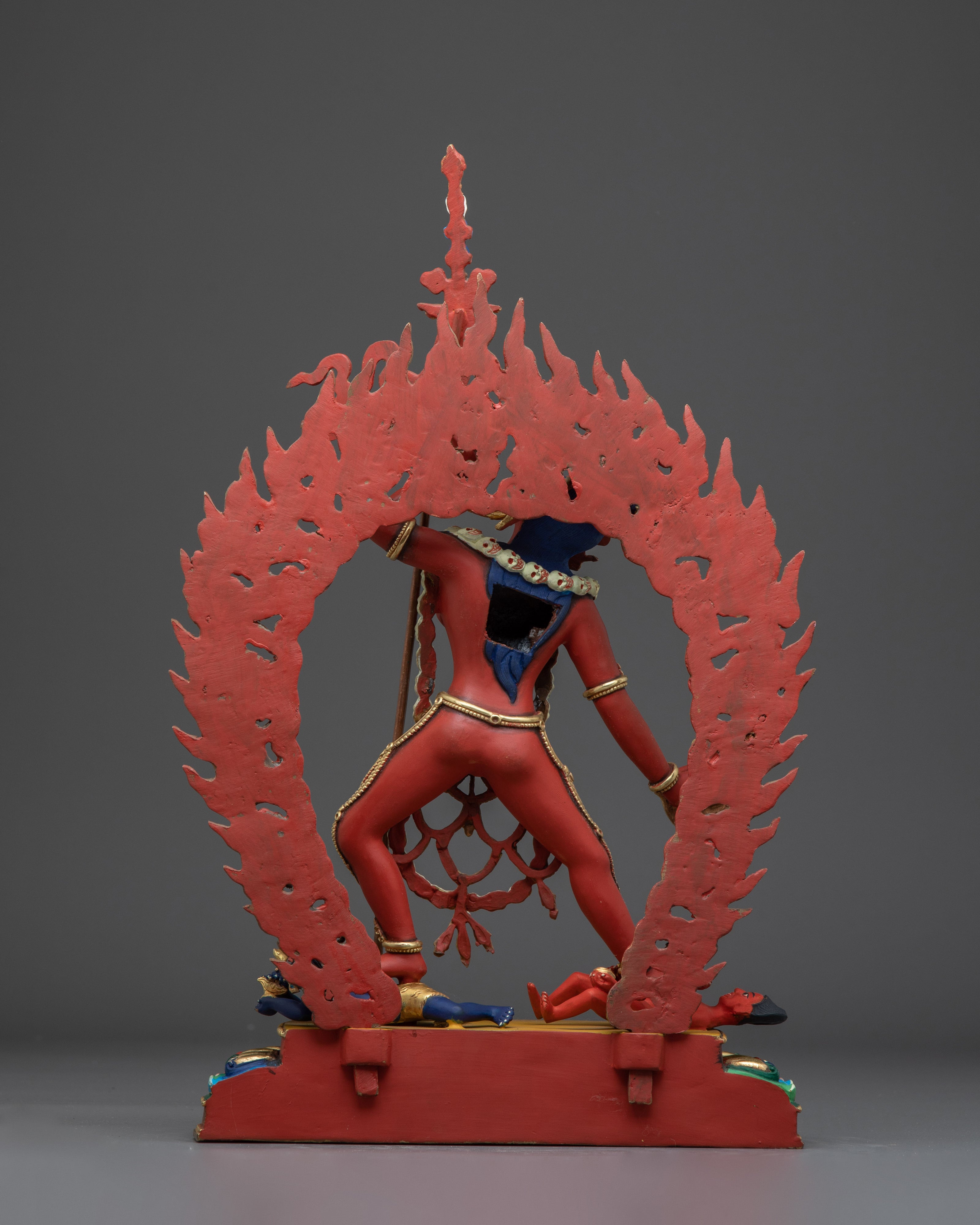 Red Vajrayogini Statue: Tibetan Buddhist Yogini