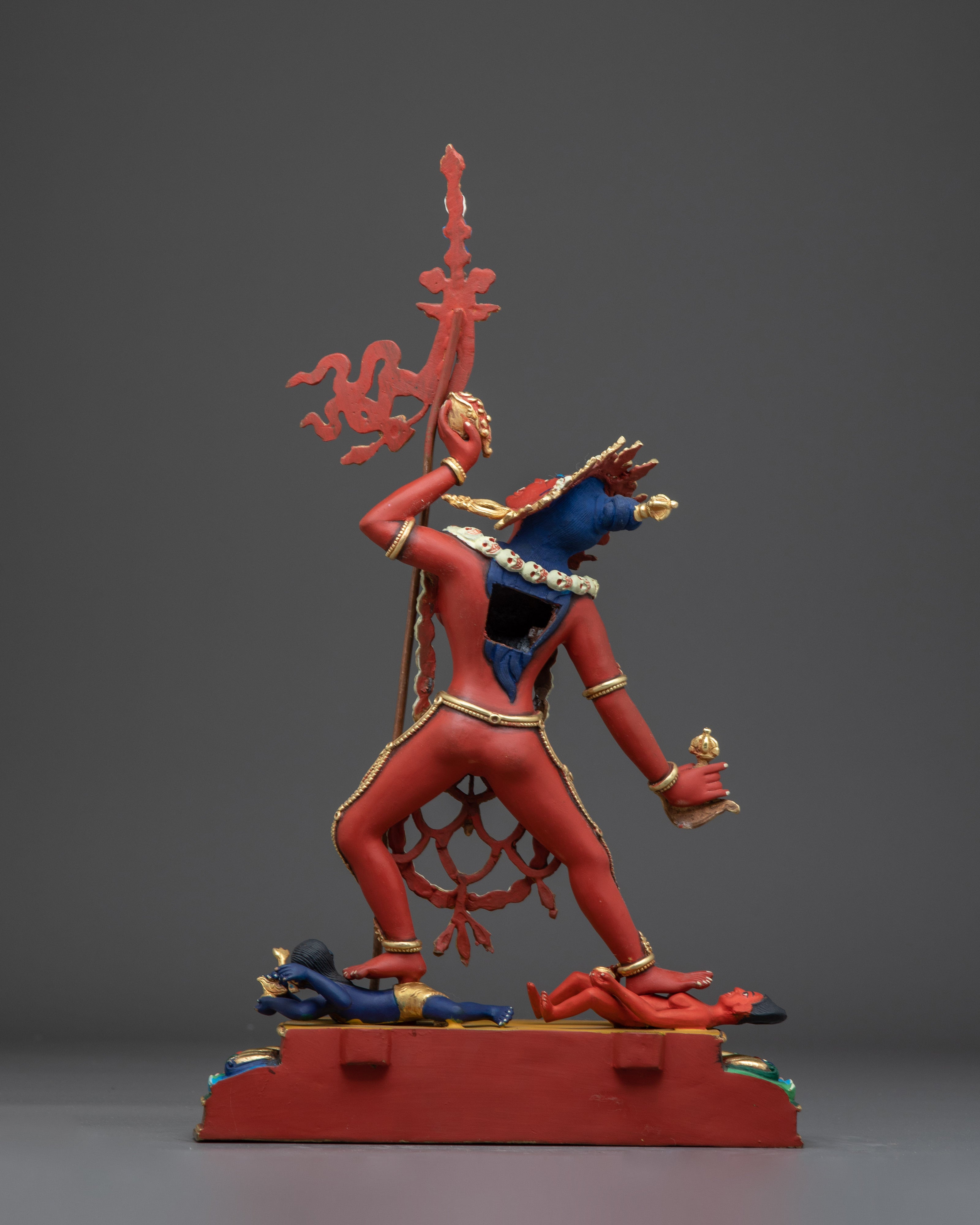 Red Vajrayogini Statue: Tibetan Buddhist Yogini