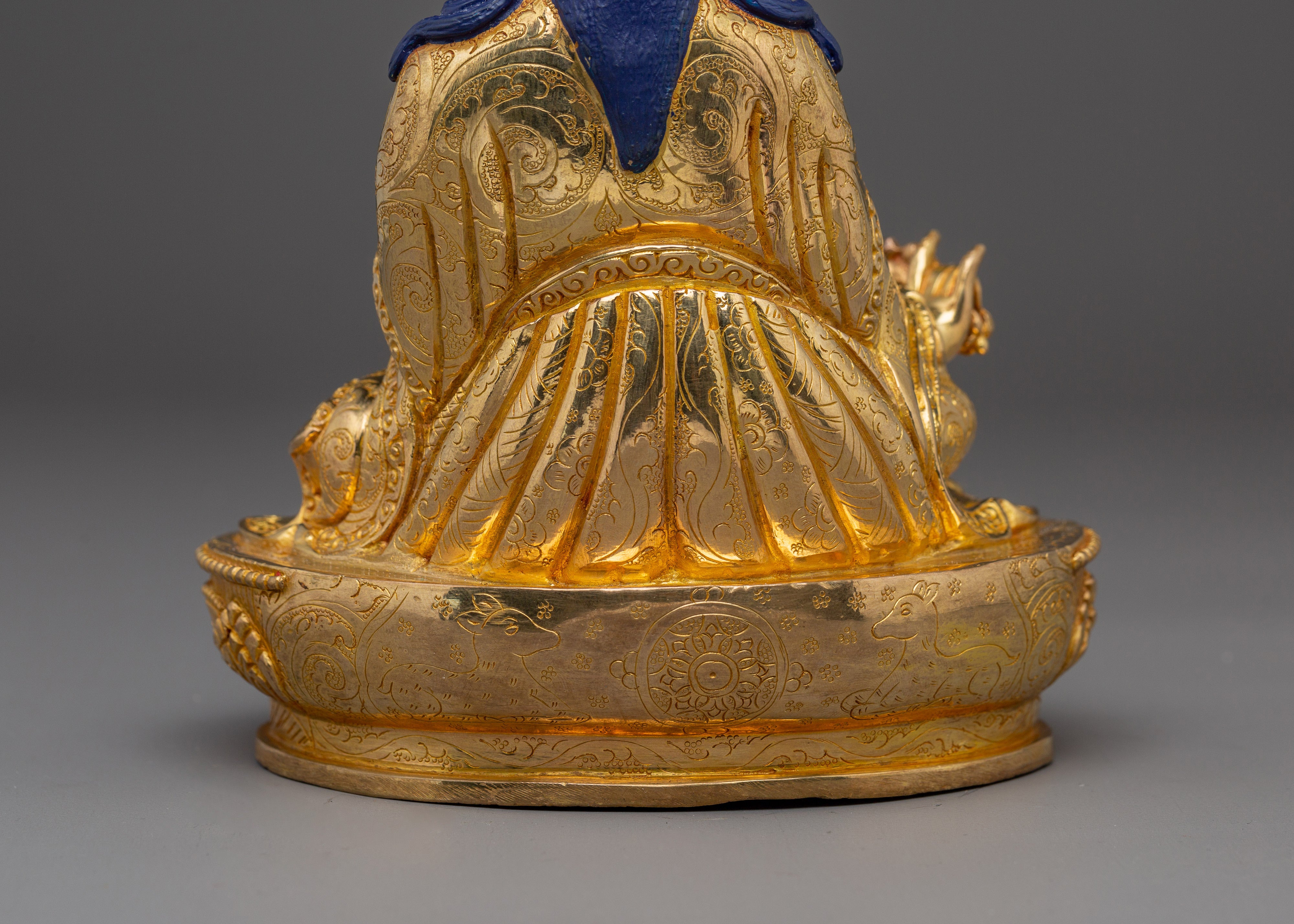 Guru Rinpoche, Lotus Born Master of Vajrayana | Gold Gilded Icon
