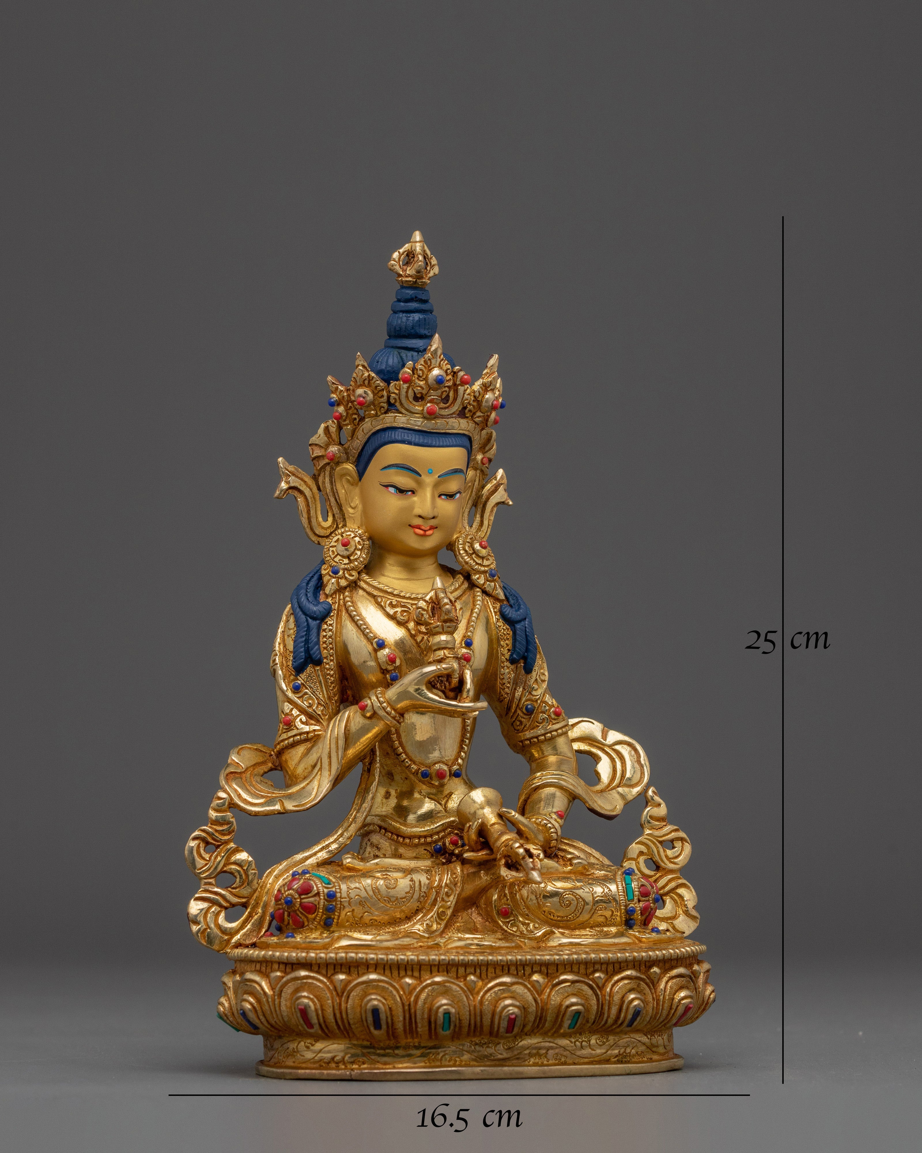 Vajrasattva Golden and Copper Statue 