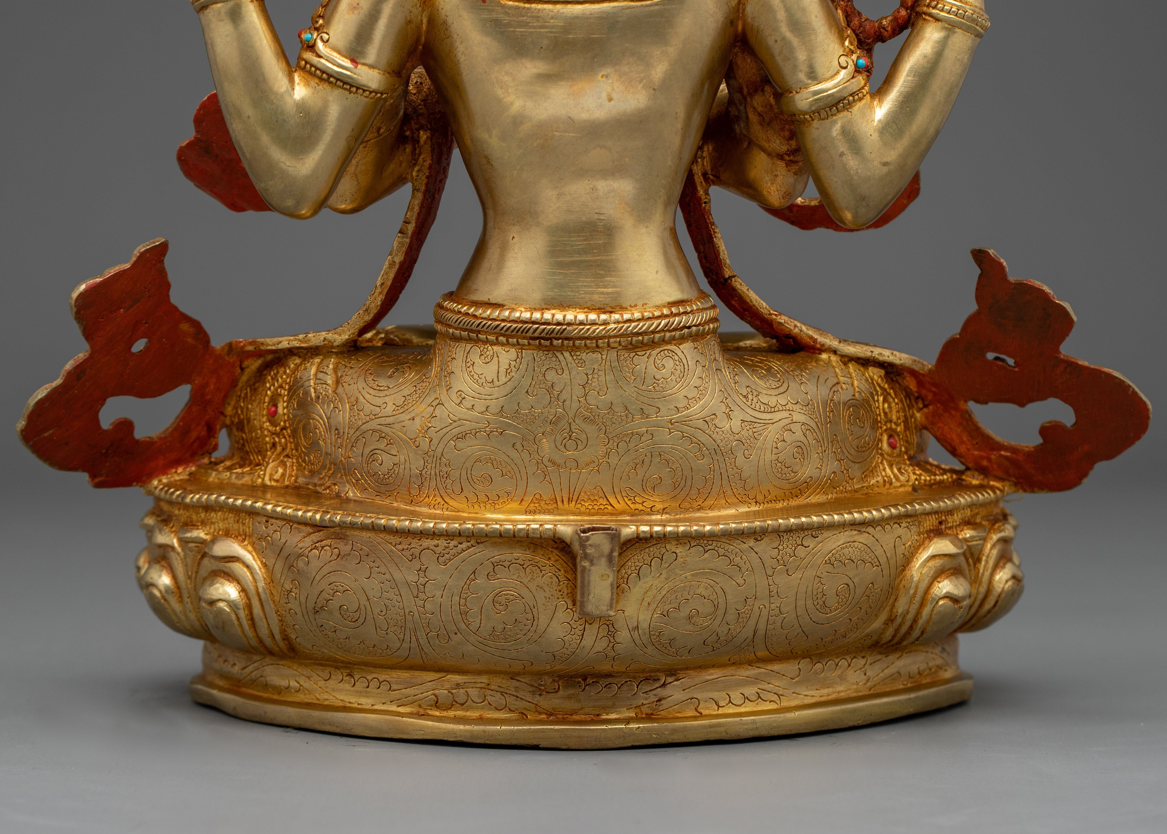 Chenrezig with Halo Artwork | Tibetan Bodhisattva of Compassion