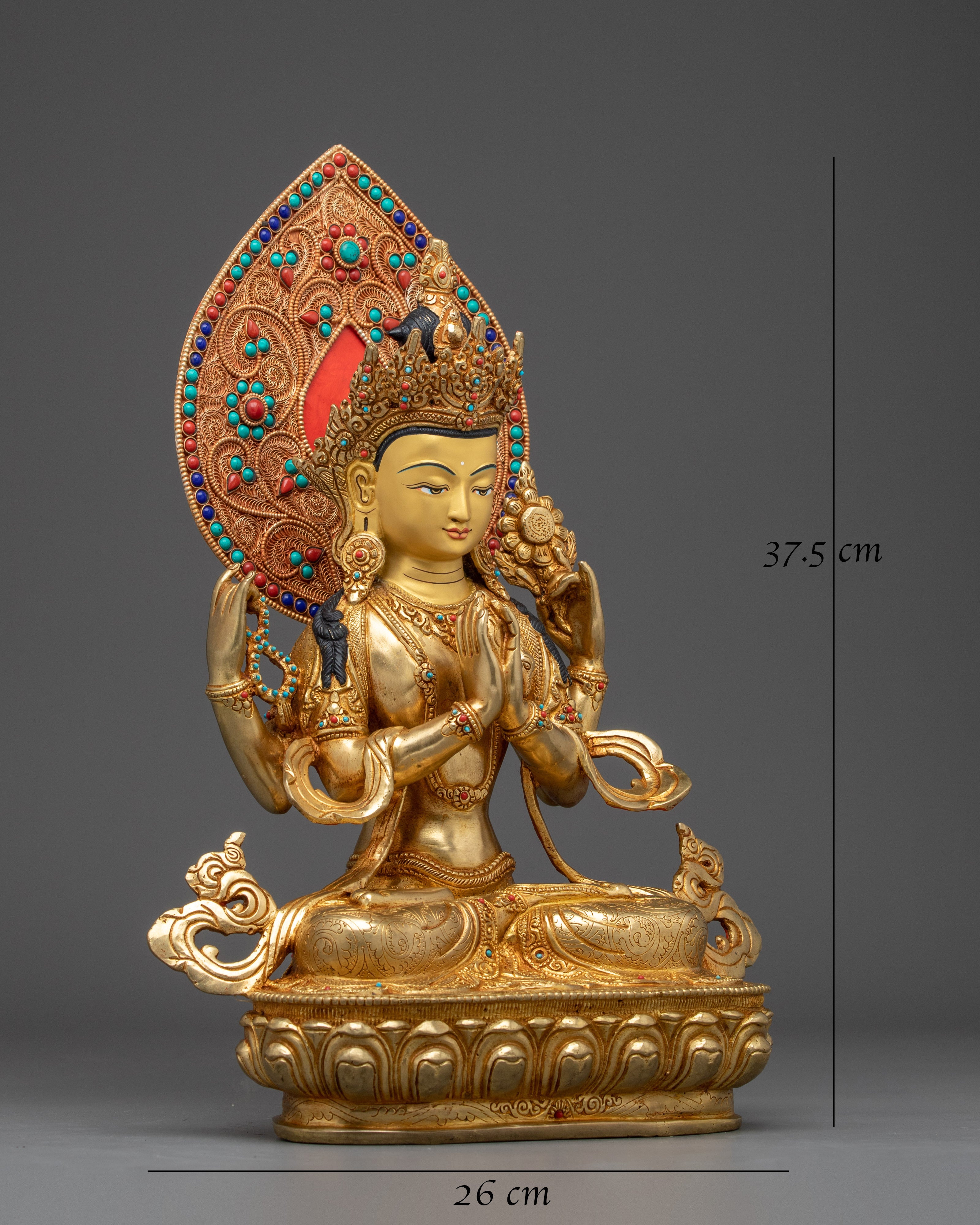 Chenrezig with halo