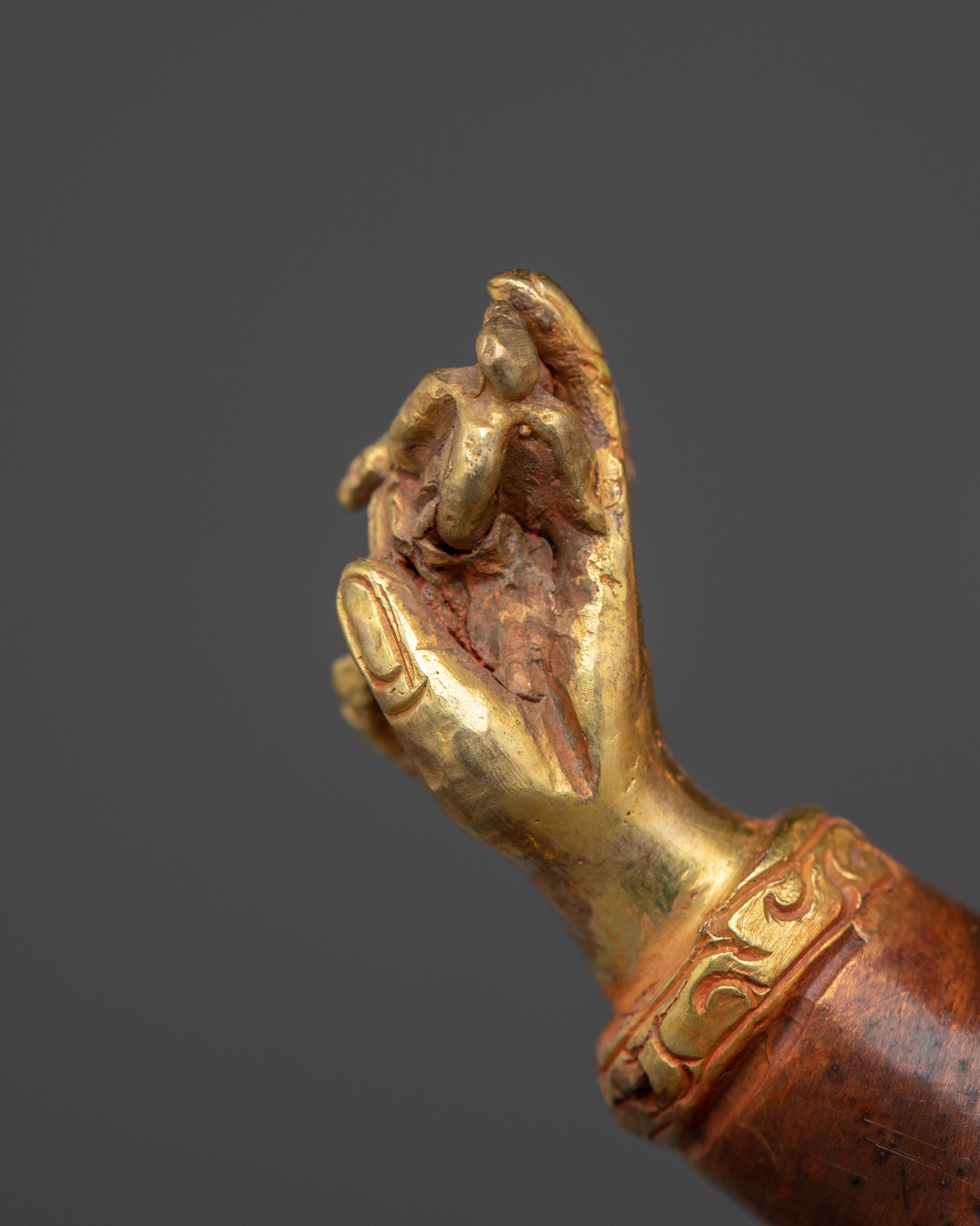 Sacred Dorje Drollo Figure | Handmade Himalayan Icon