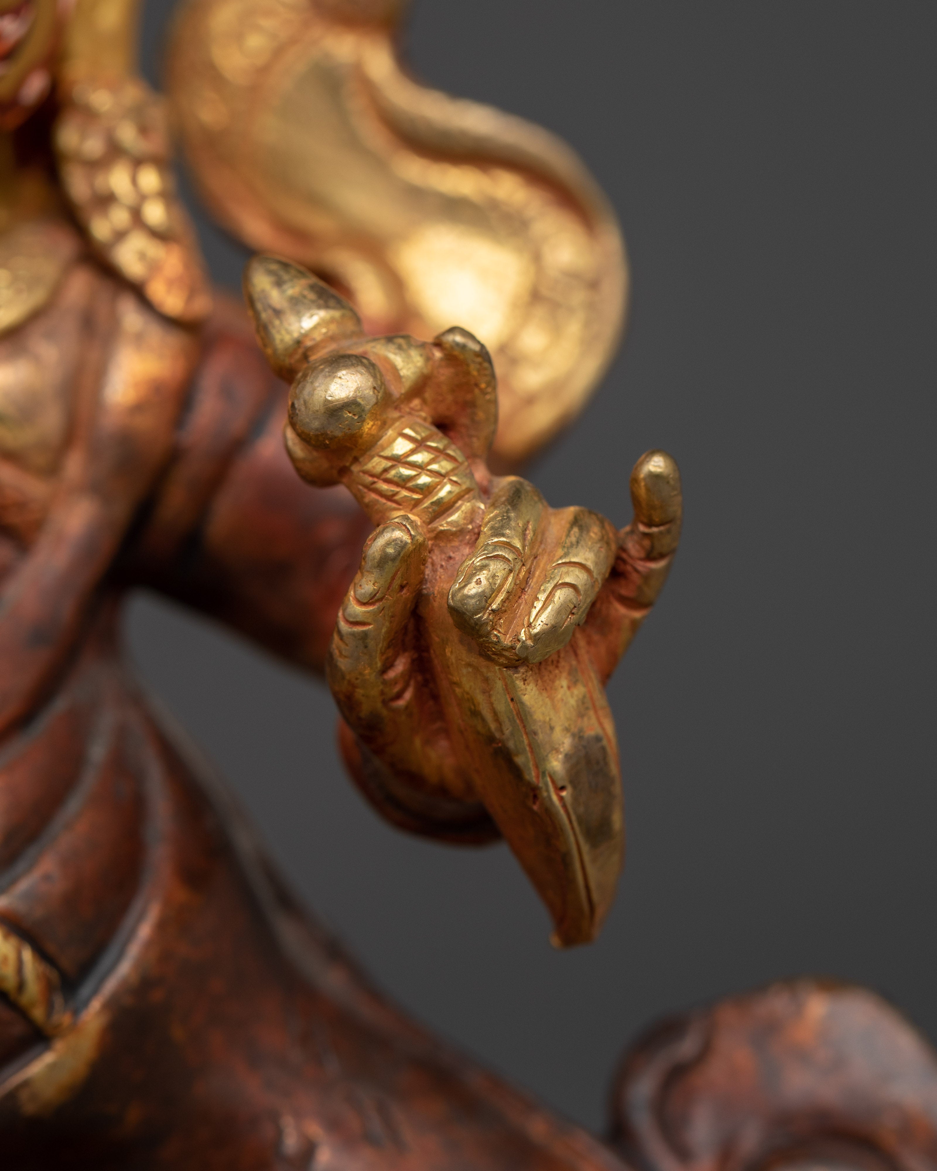 Sacred Dorje Drollo Figure | Handmade Himalayan Icon