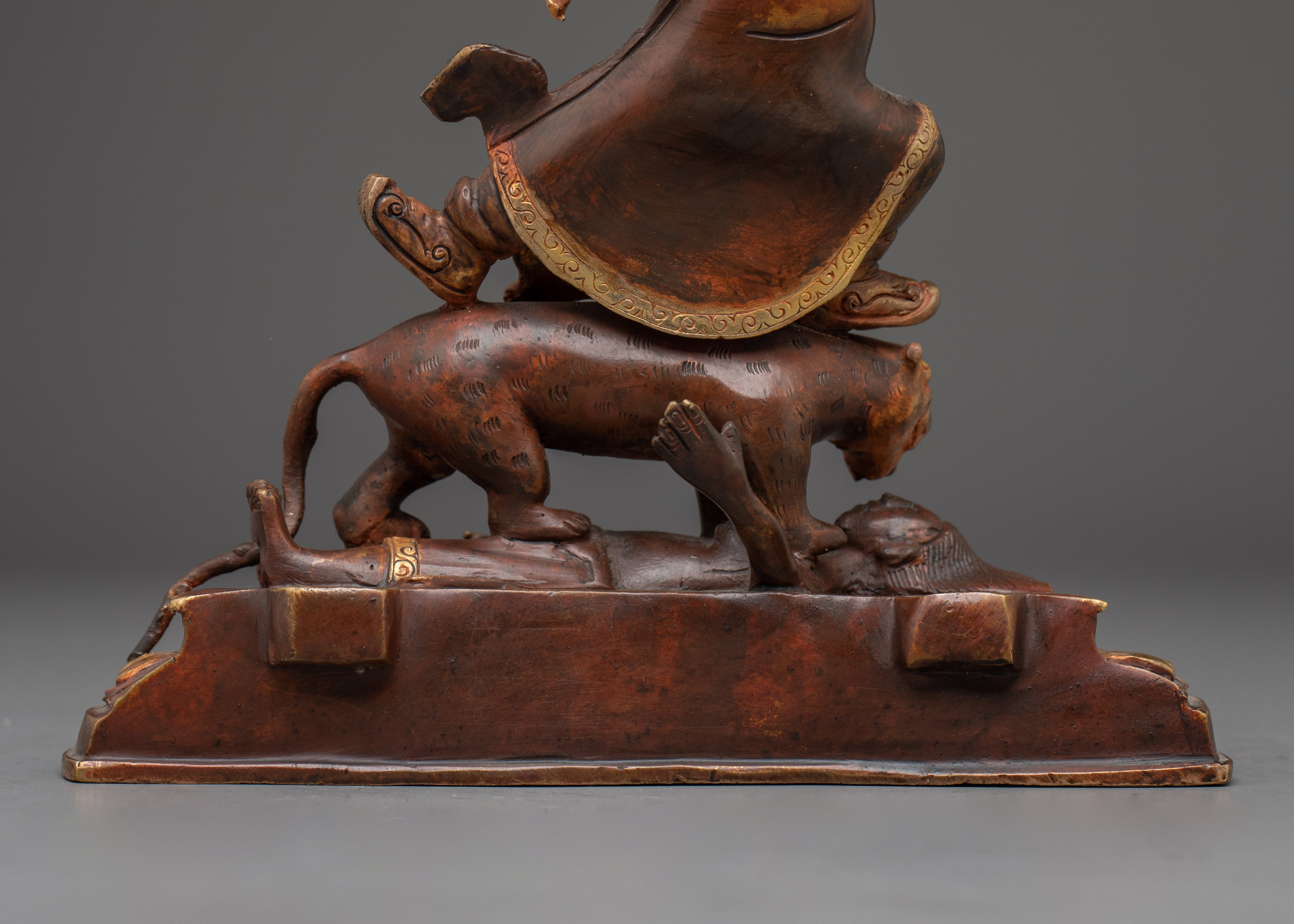 Sacred Dorje Drollo Figure | Handmade Himalayan Icon