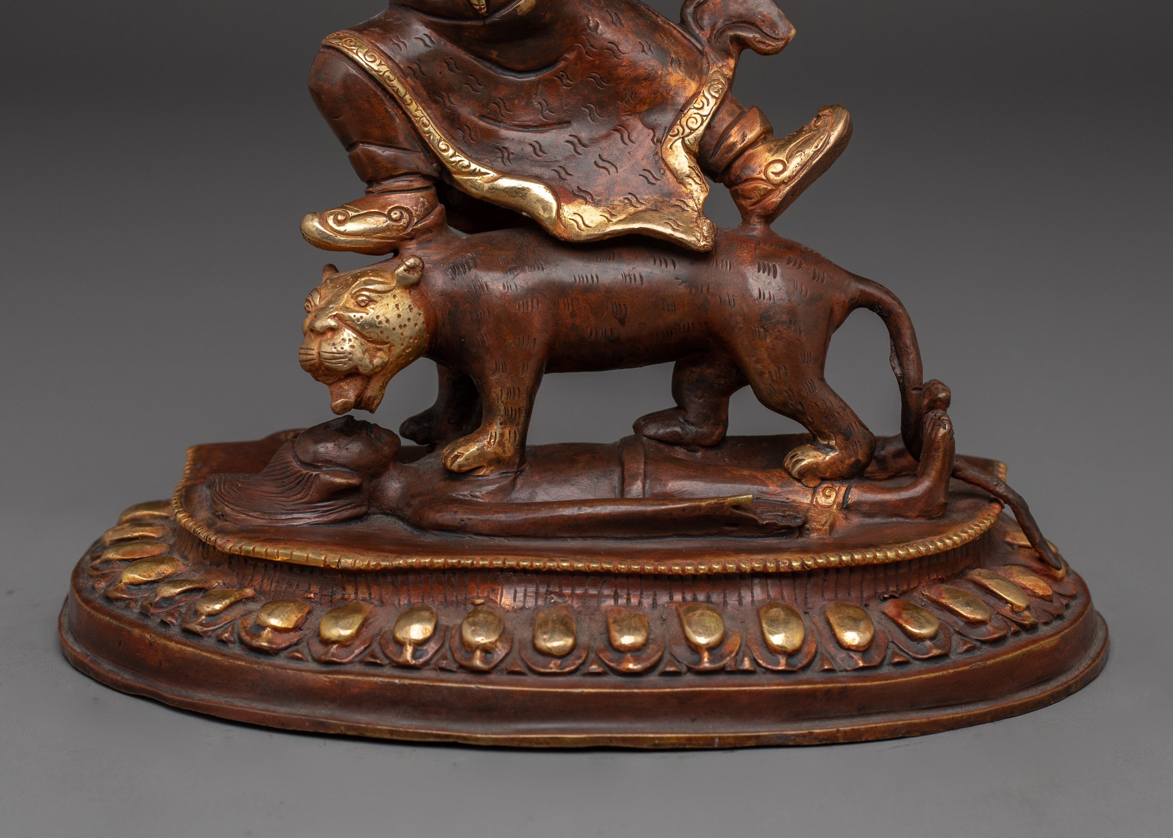 Sacred Dorje Drollo Figure | Handmade Himalayan Icon