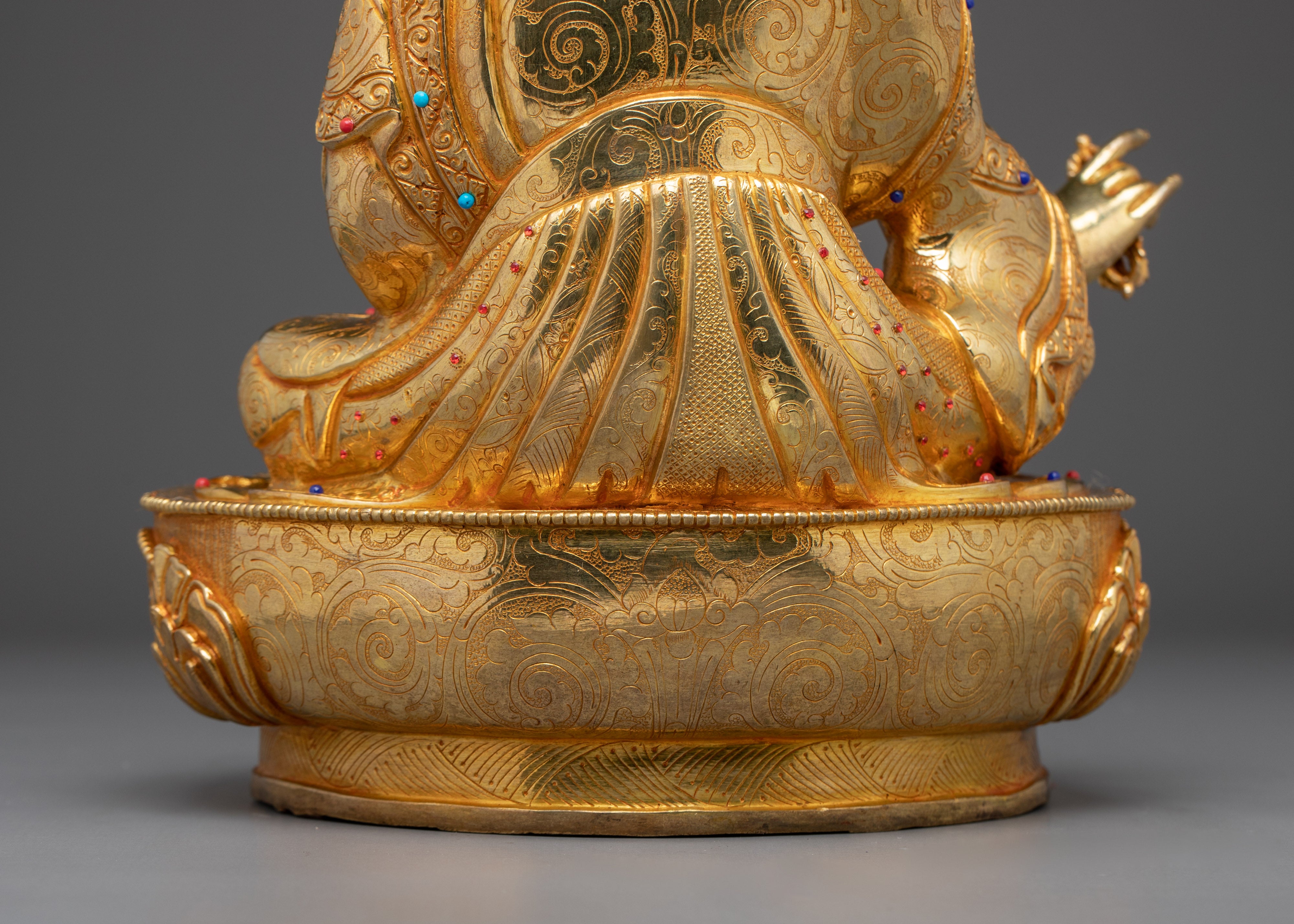 Handmade Guru Rinpoche Artwork | Padmasambhava Figurine