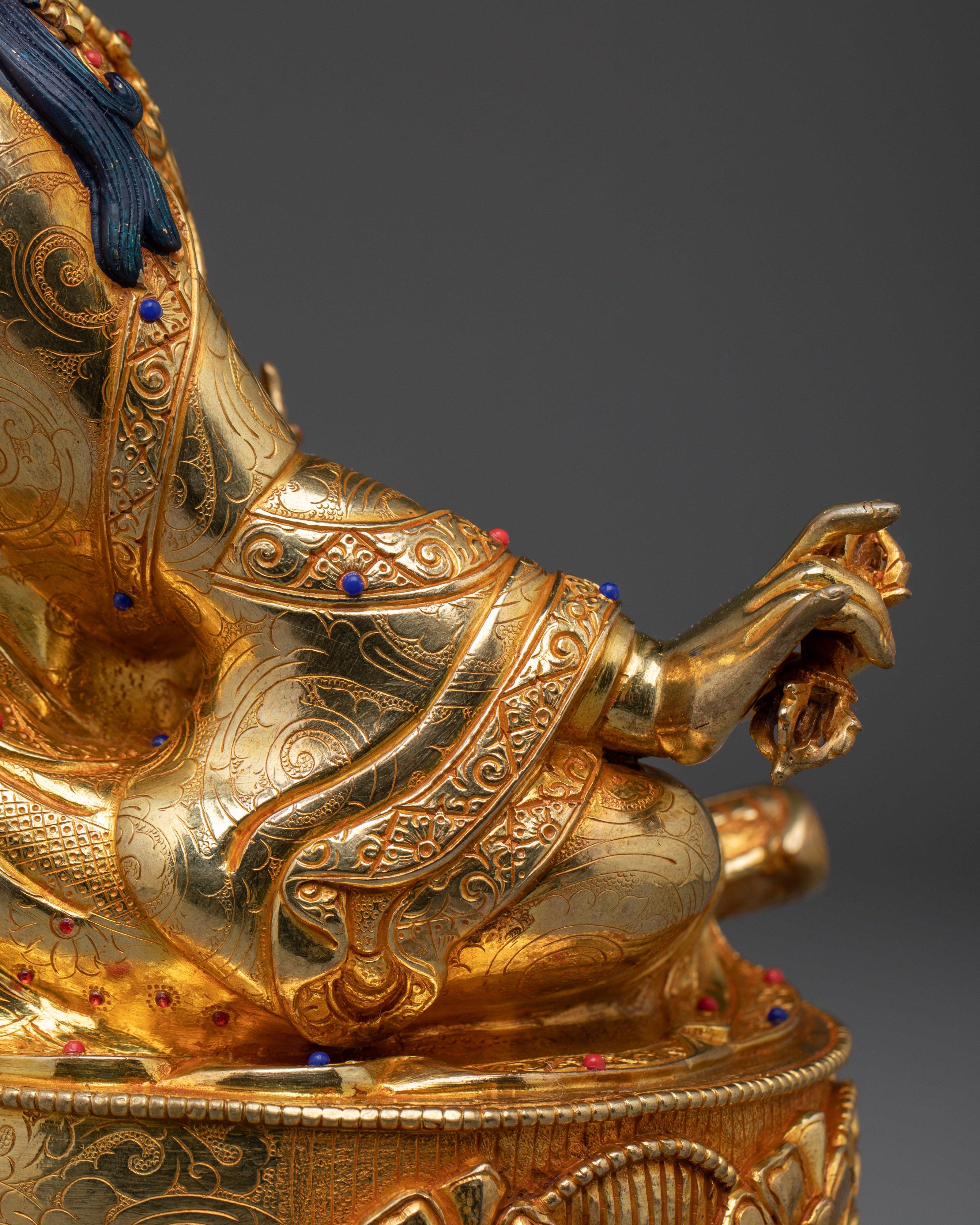 Handmade Guru Rinpoche Artwork | Padmasambhava Figurine