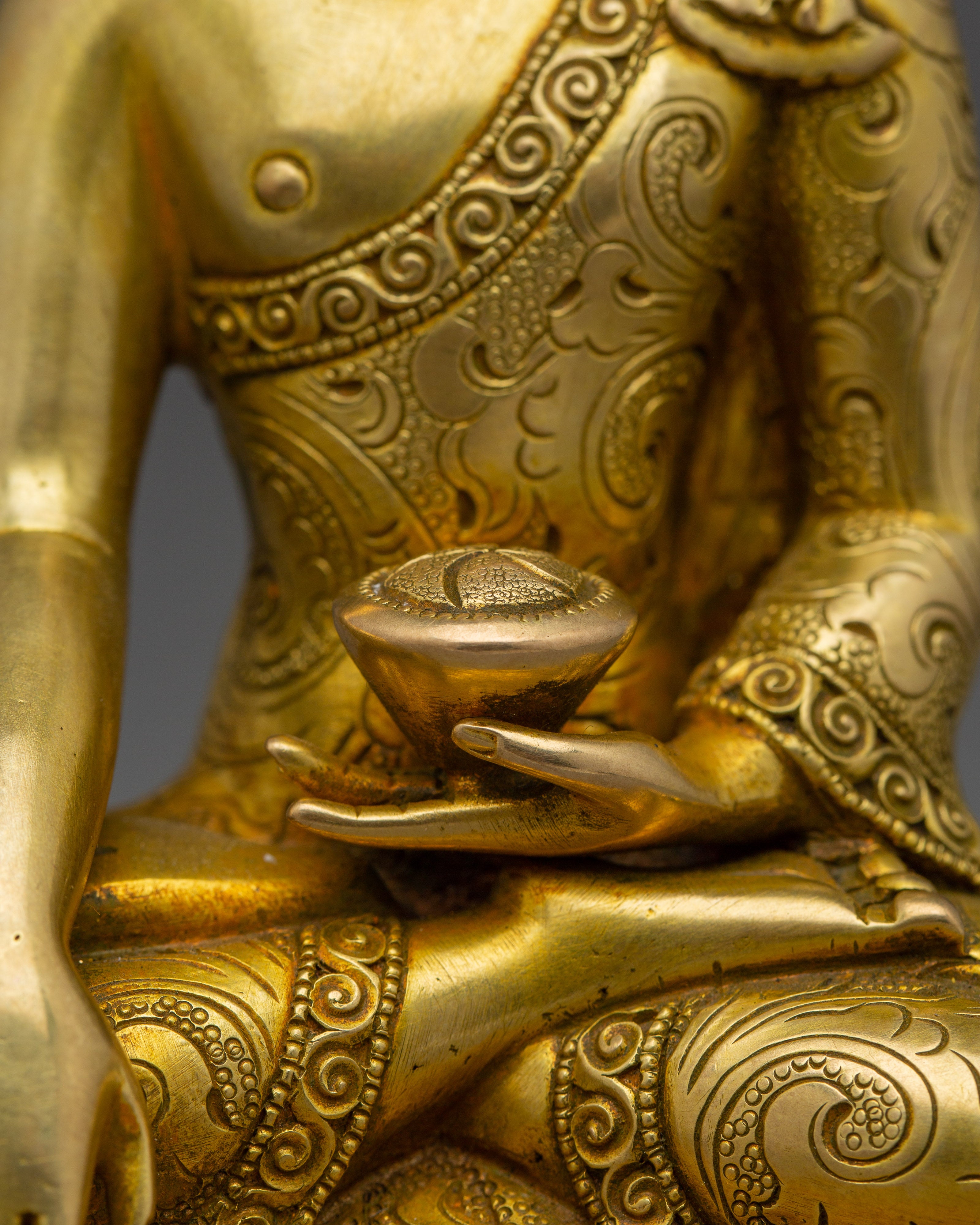 Historical Deity Shakyamuni Buddha Art | Nepalese Buddhist Craft