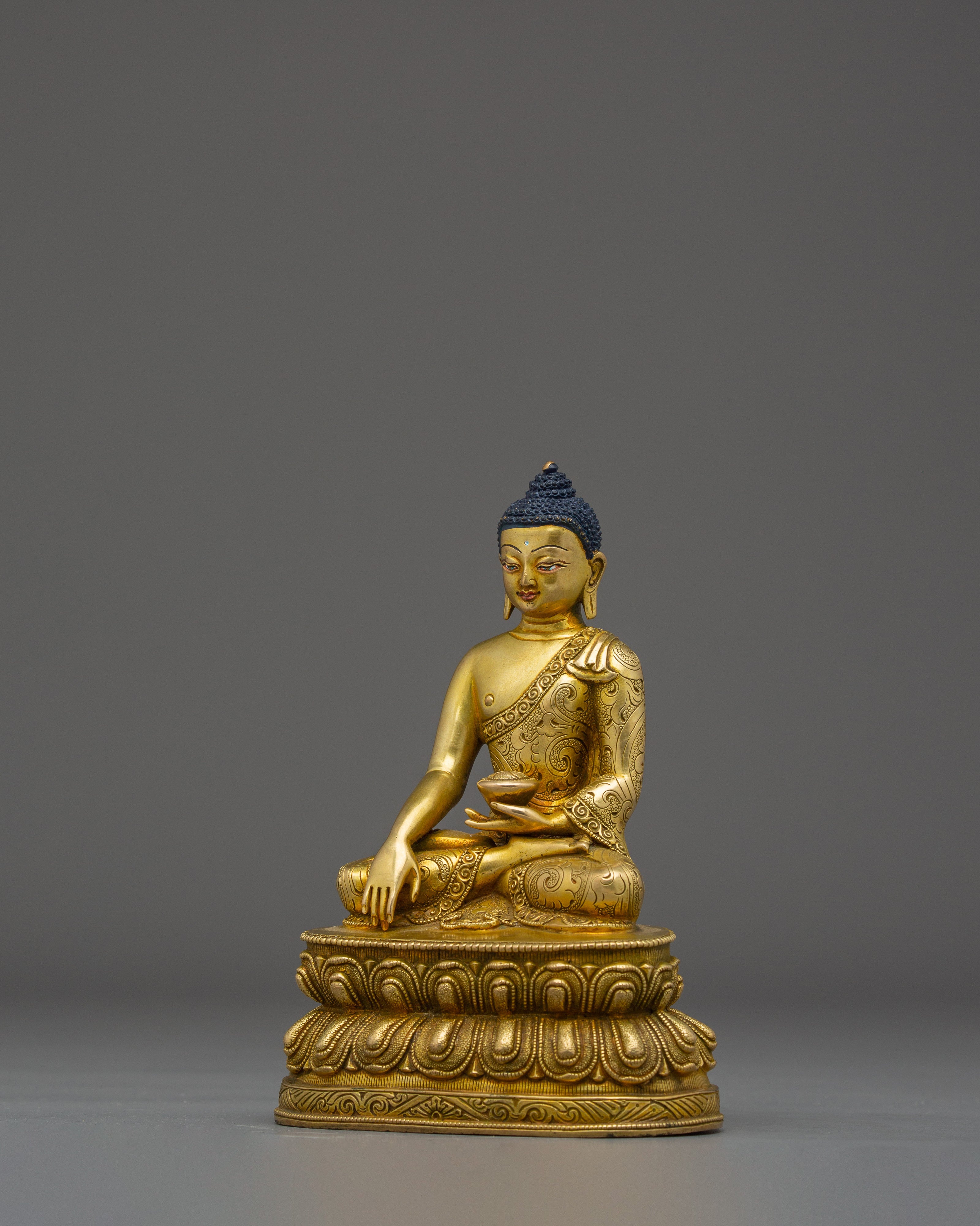 Historical Deity Shakyamuni Buddha Art | Nepalese Buddhist Craft