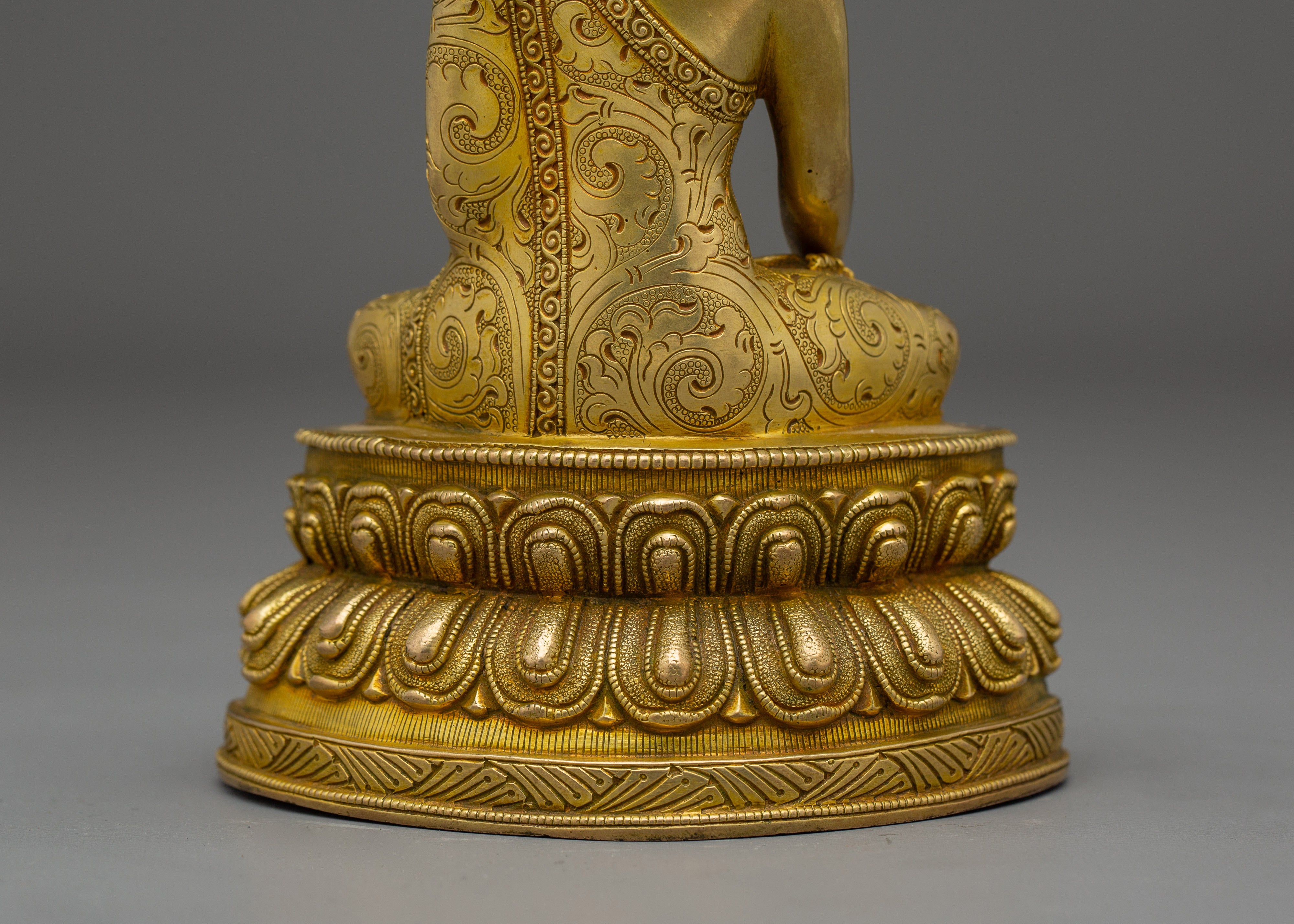 Historical Deity Shakyamuni Buddha Art | Nepalese Buddhist Craft