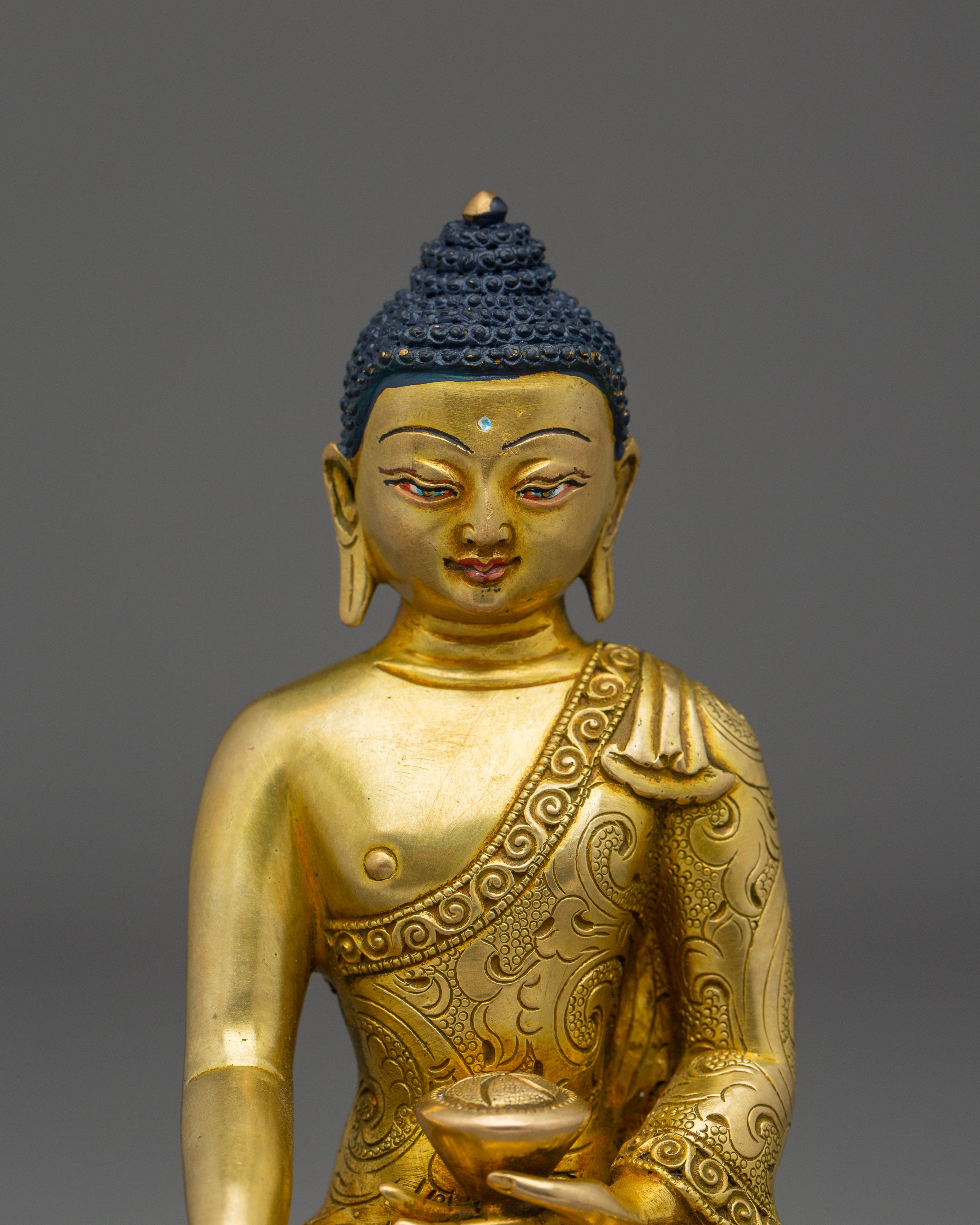 Historical Deity Shakyamuni Buddha Art | Nepalese Buddhist Craft