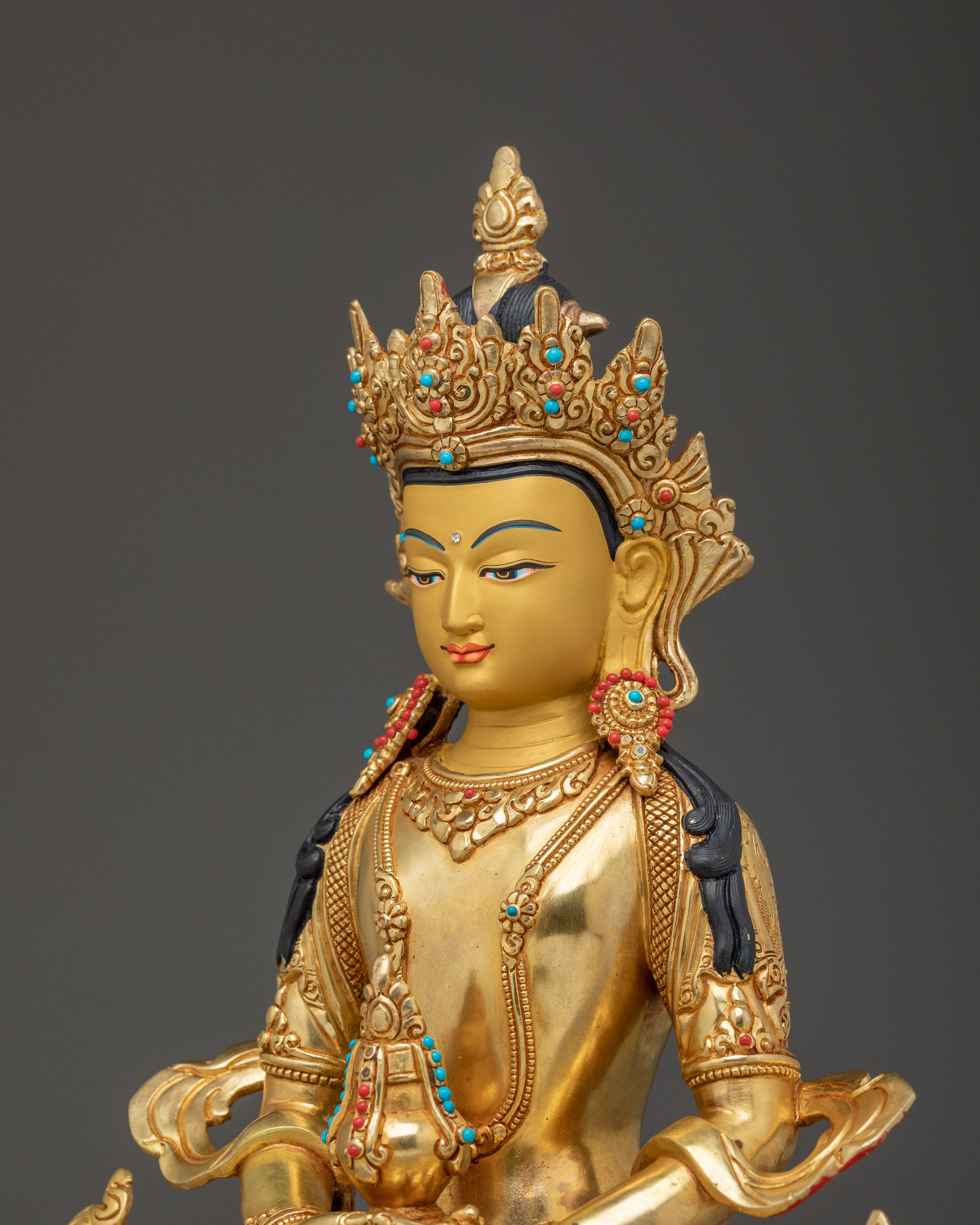 Amitayus Statue: Bodhisattva of Long-life