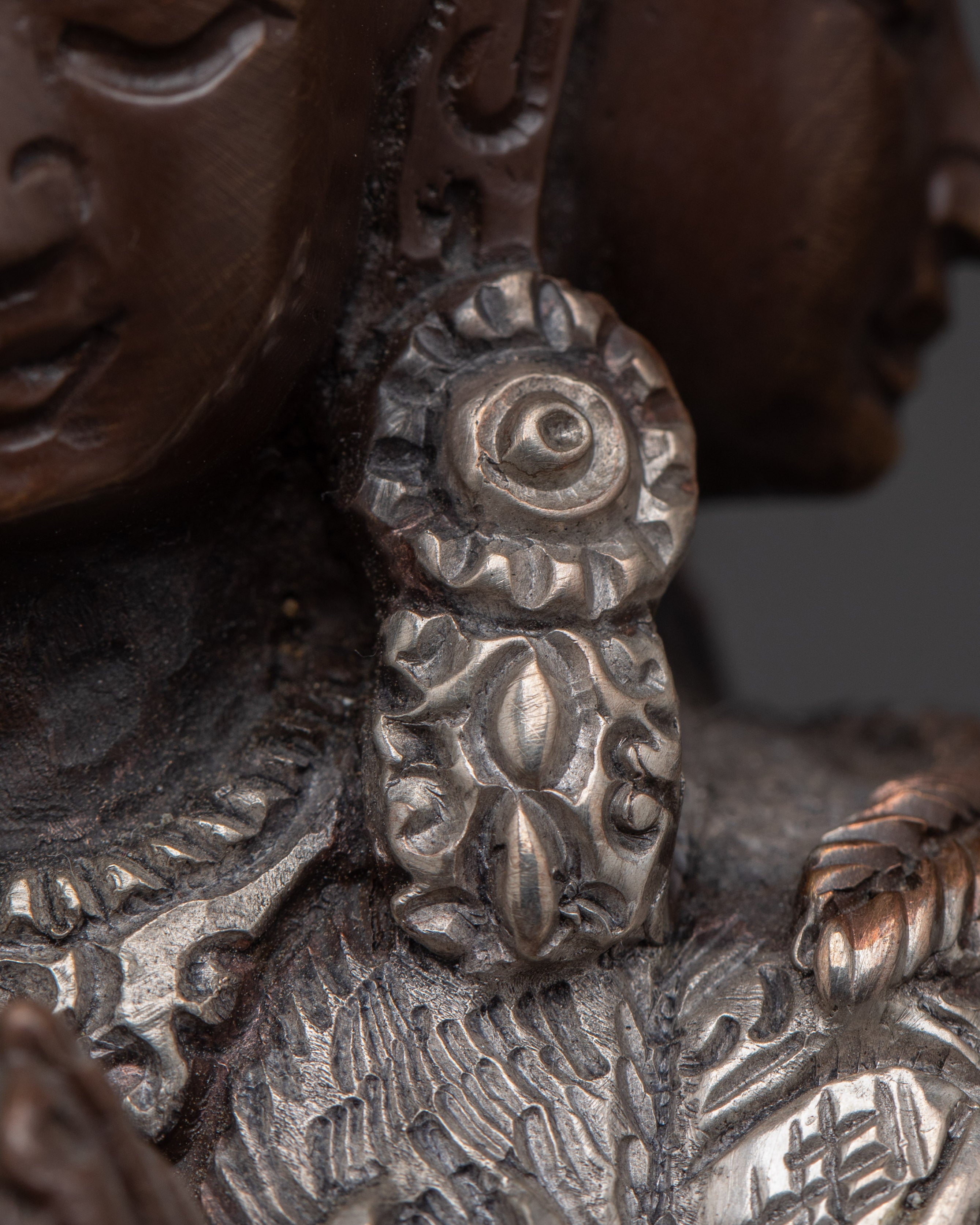 1000 Armed Chenrezig Oxidized Statue | The Bodhisattva of Infinite Compassion