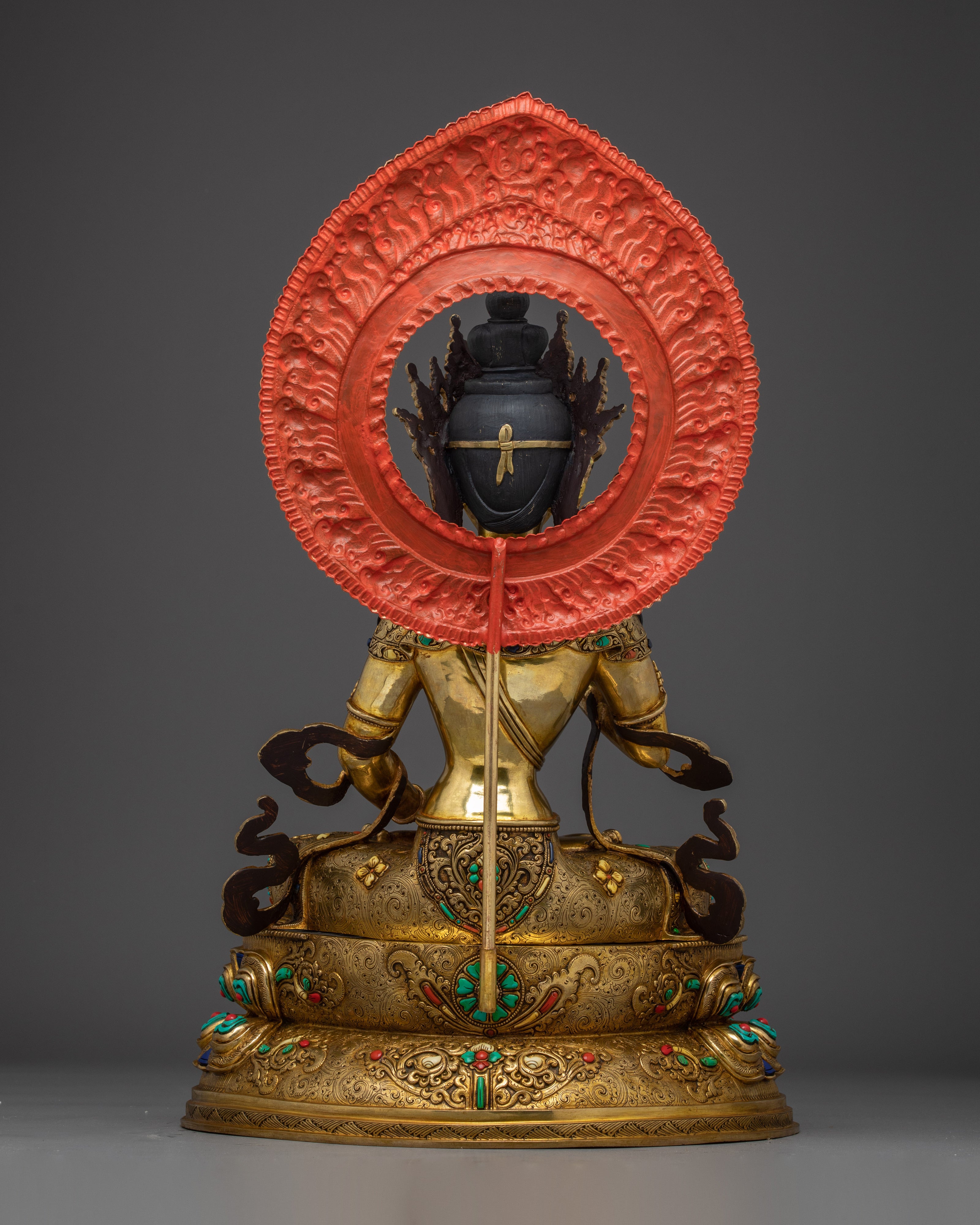 Vajrasattva Gold and Copper Art | Symbol of Cleansing & Spiritual Enlightenment