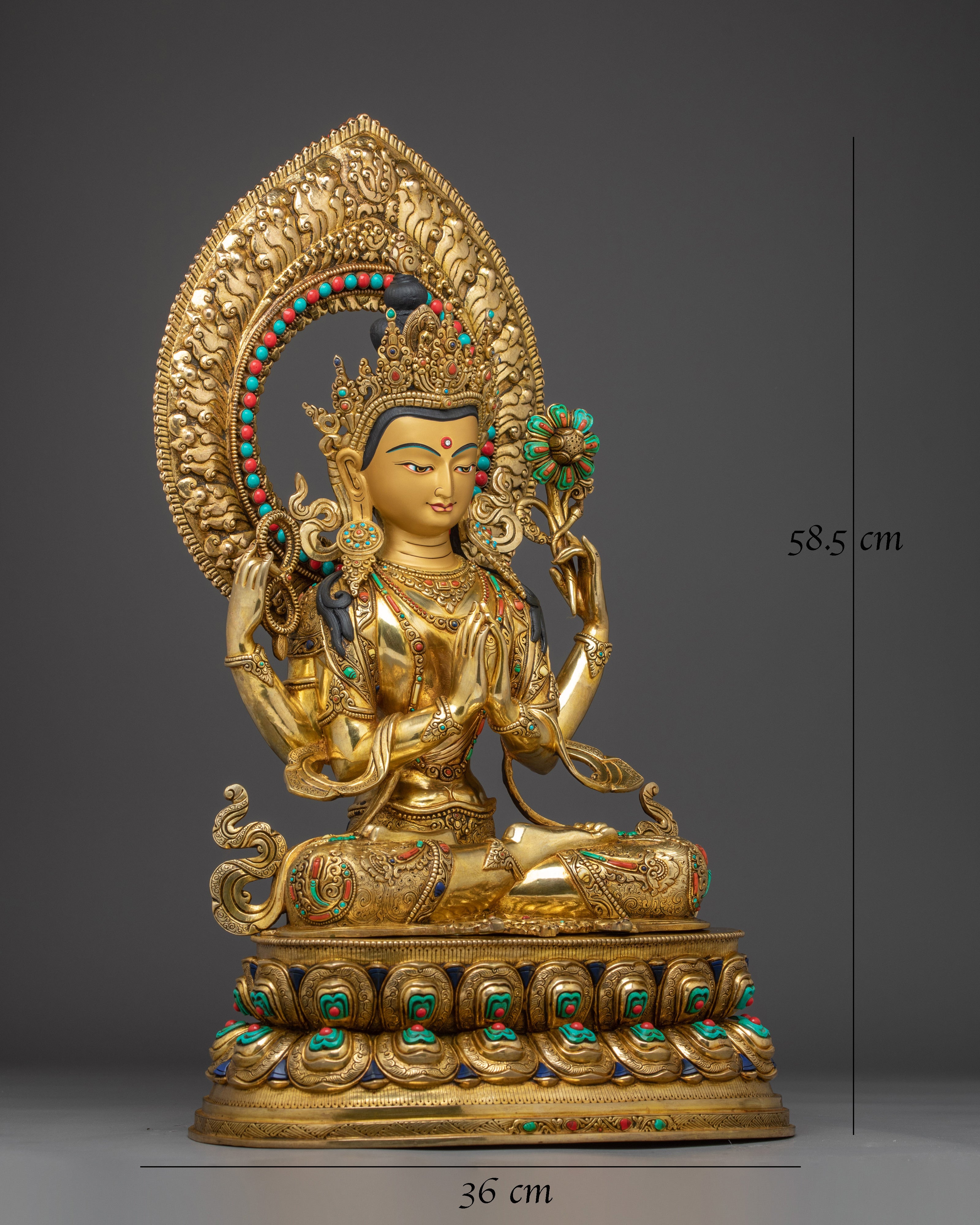 Buddhist Artwork of Chenrezig