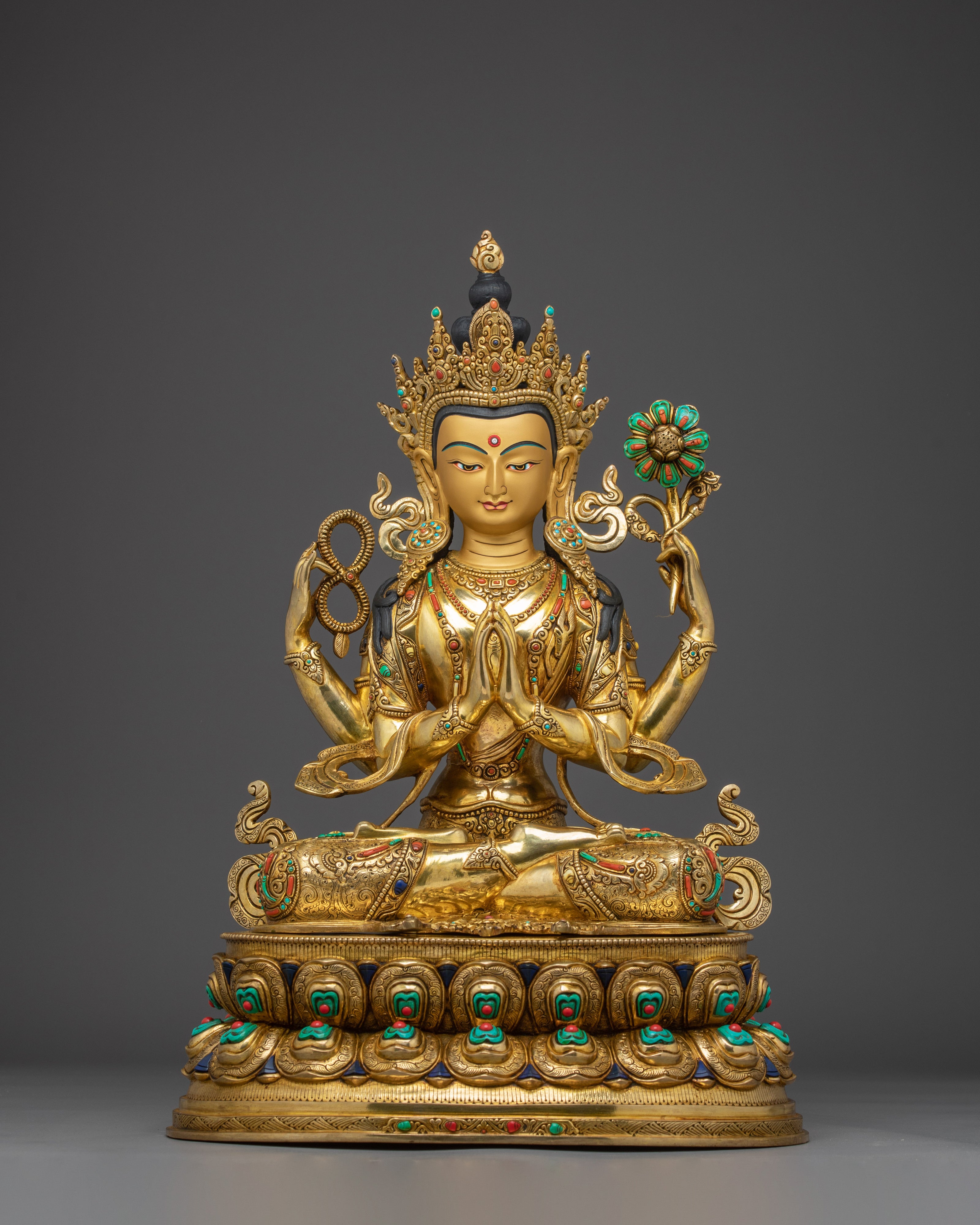 Buddhist Artwork of Chenrezig | Bodhisattva of Compassion