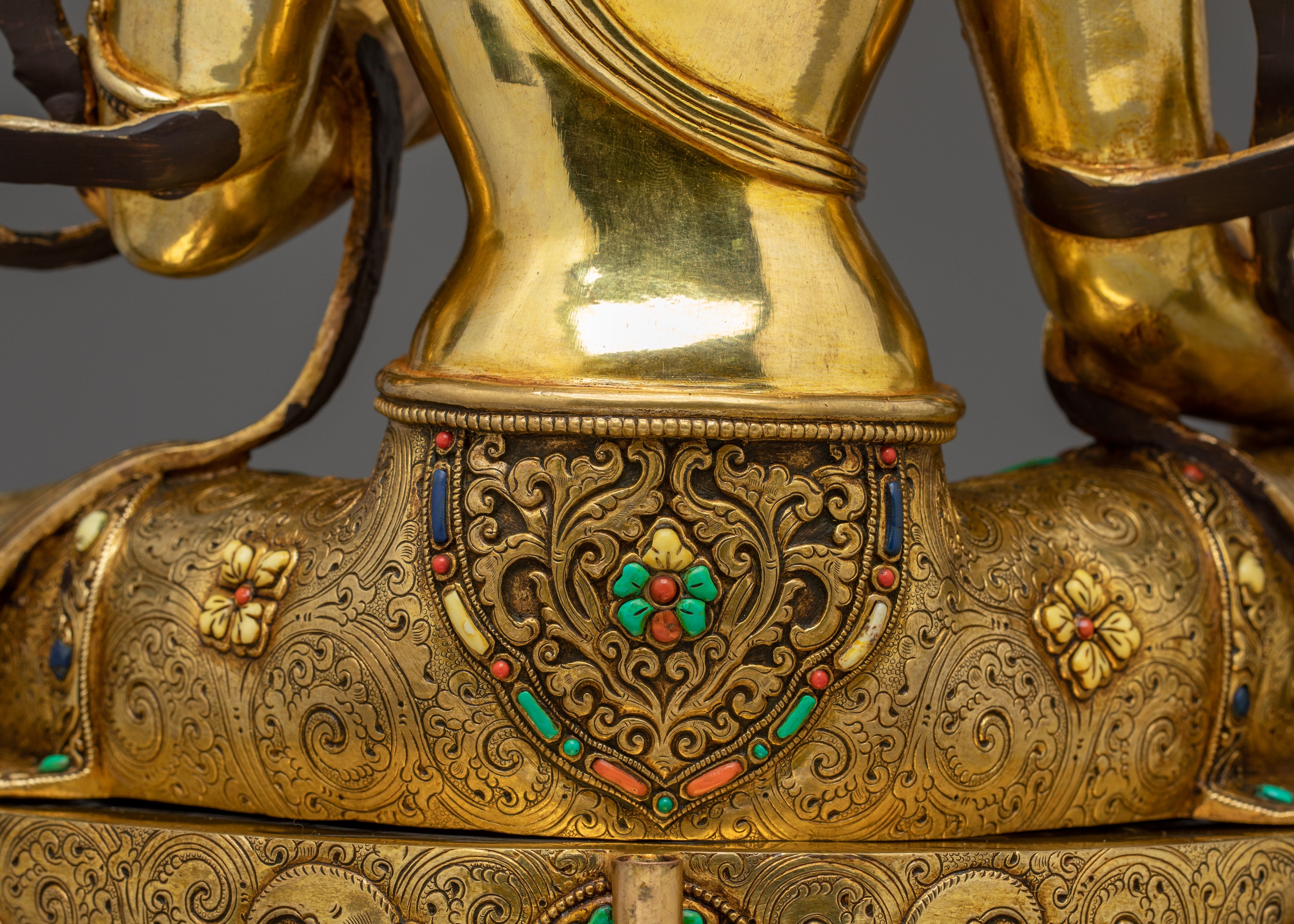 Green Tara Art, Tibetan Deity Sculpture | Meditation Decor