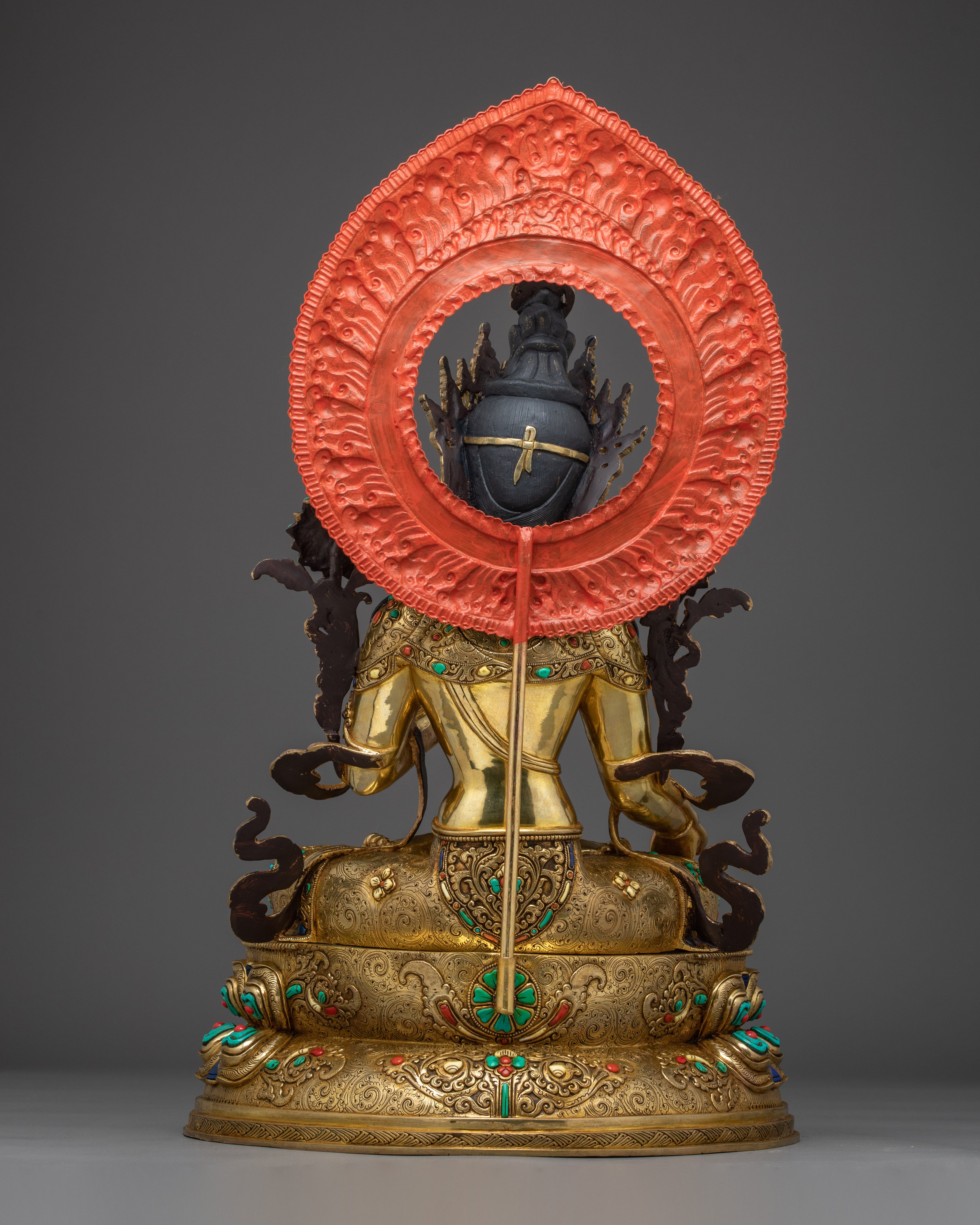White Tara Buddha with 24K Gold Gilded | Spiritual Meditation & Altar Decor