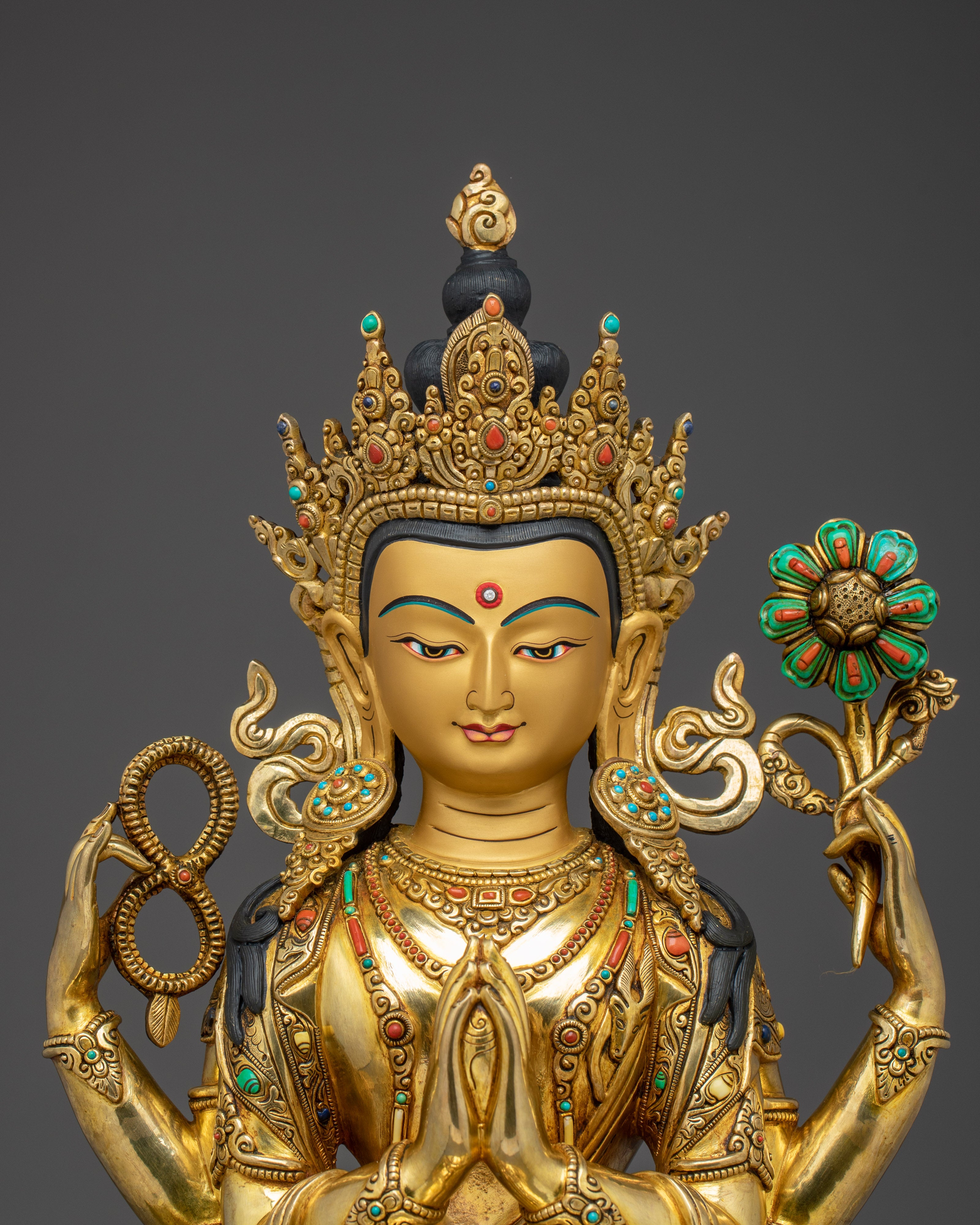 Buddhist Artwork of Chenrezig | Bodhisattva of Compassion