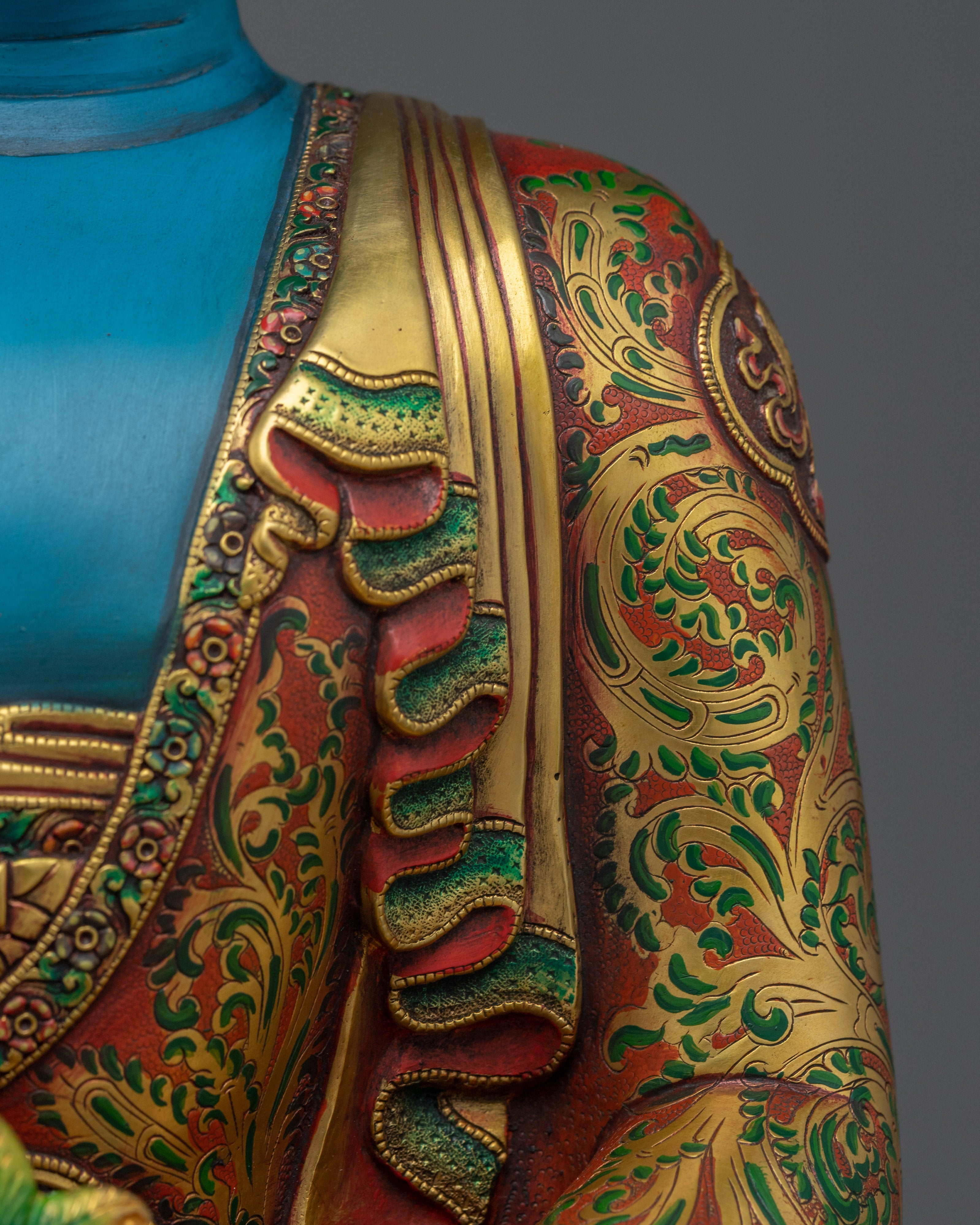 Handmade Medicine Buddha Statue: The Supreme Healer