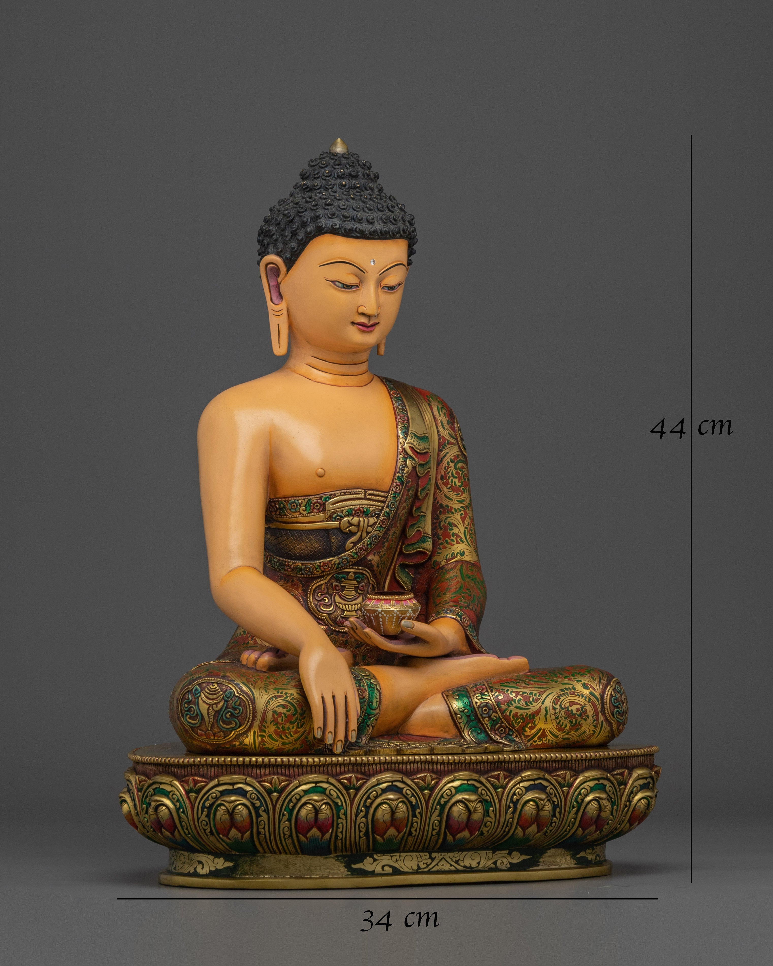 Tranquil Shakyamuni Buddha Statue: The Dharma Teacher 