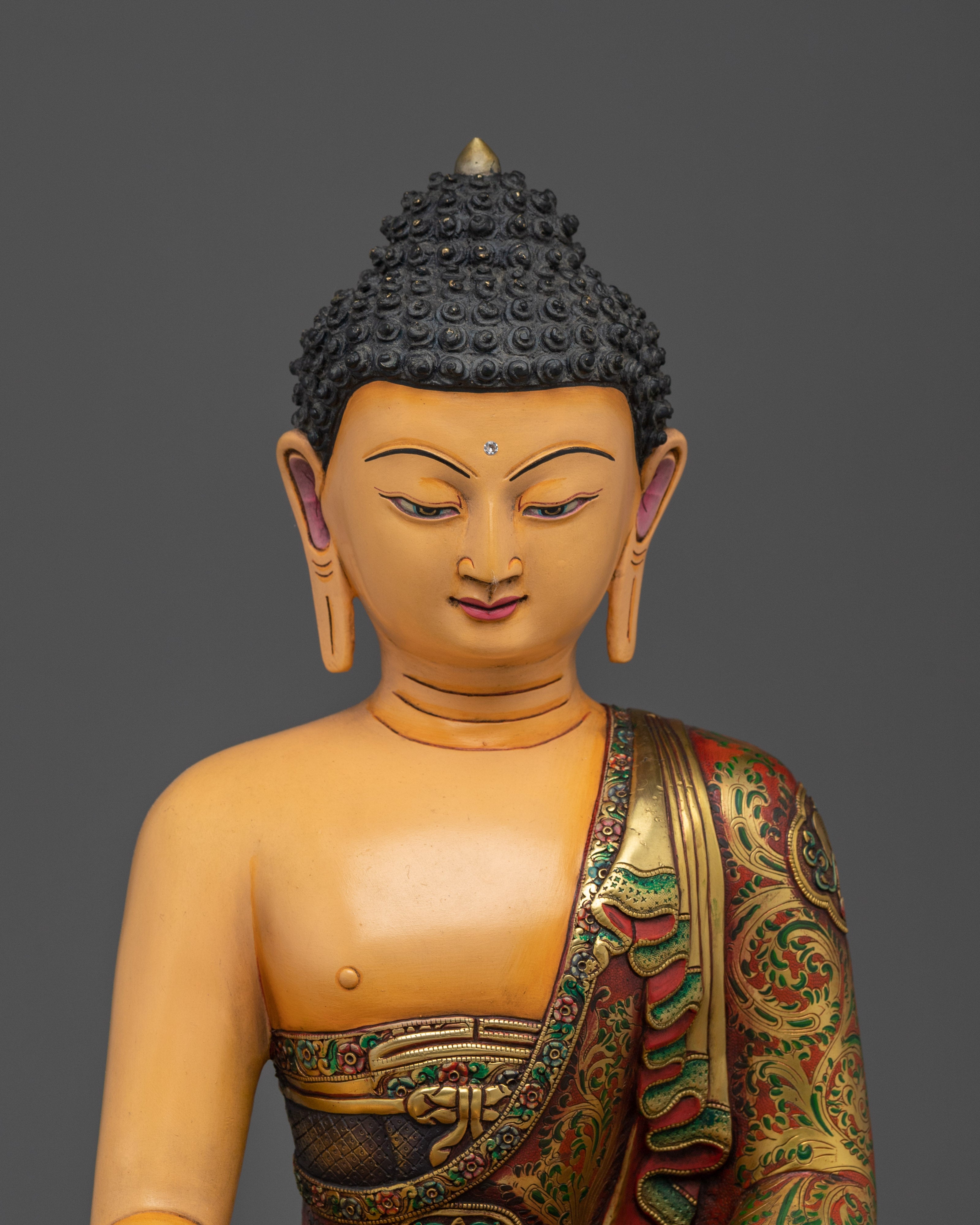 Tranquil Shakyamuni Buddha Statue: The Dharma Teacher