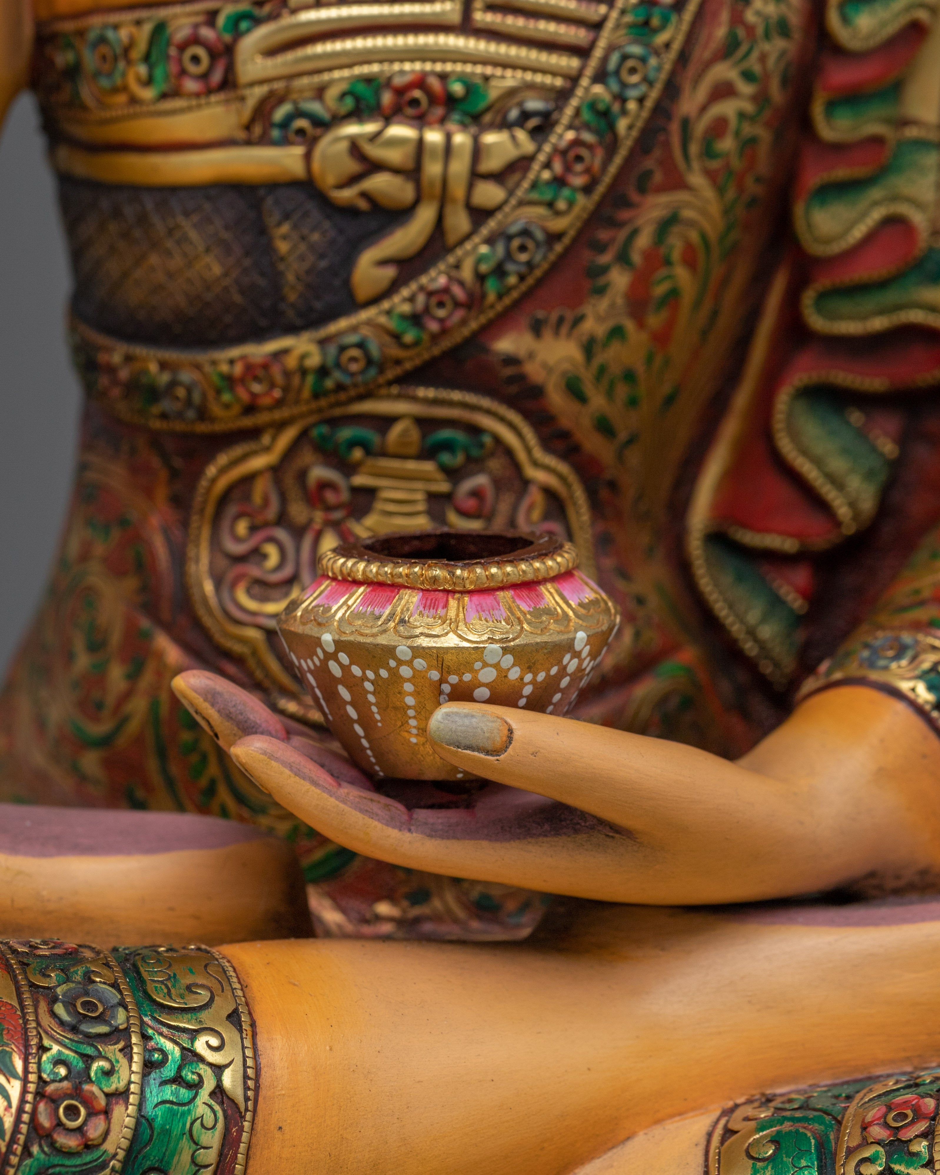 Tranquil Shakyamuni Buddha Statue: The Dharma Teacher