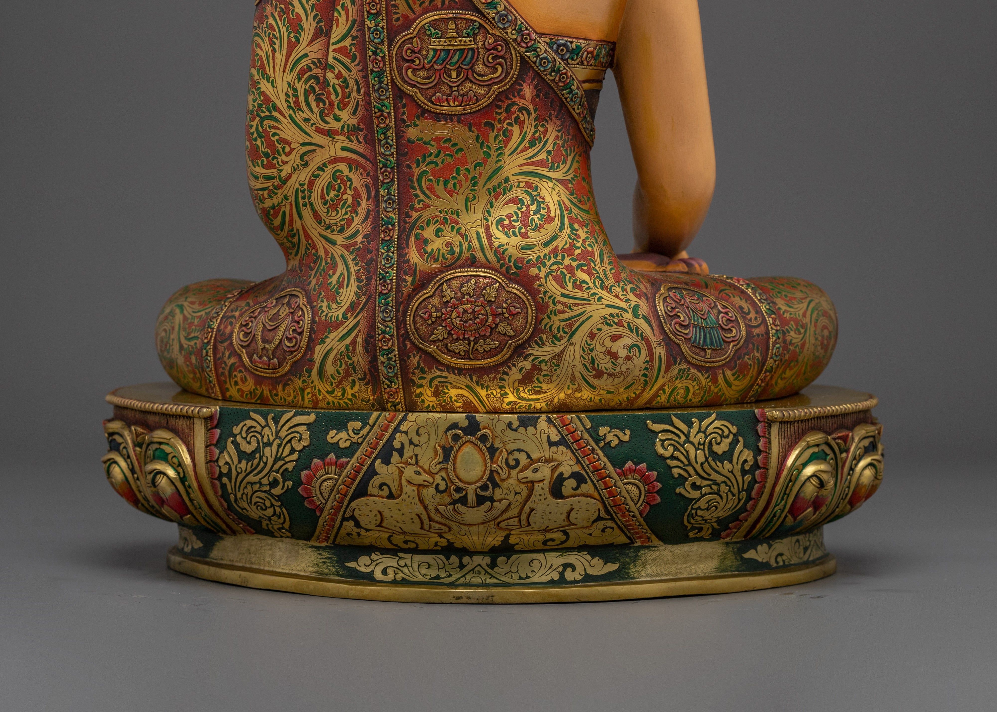 Tranquil Shakyamuni Buddha Statue: The Dharma Teacher