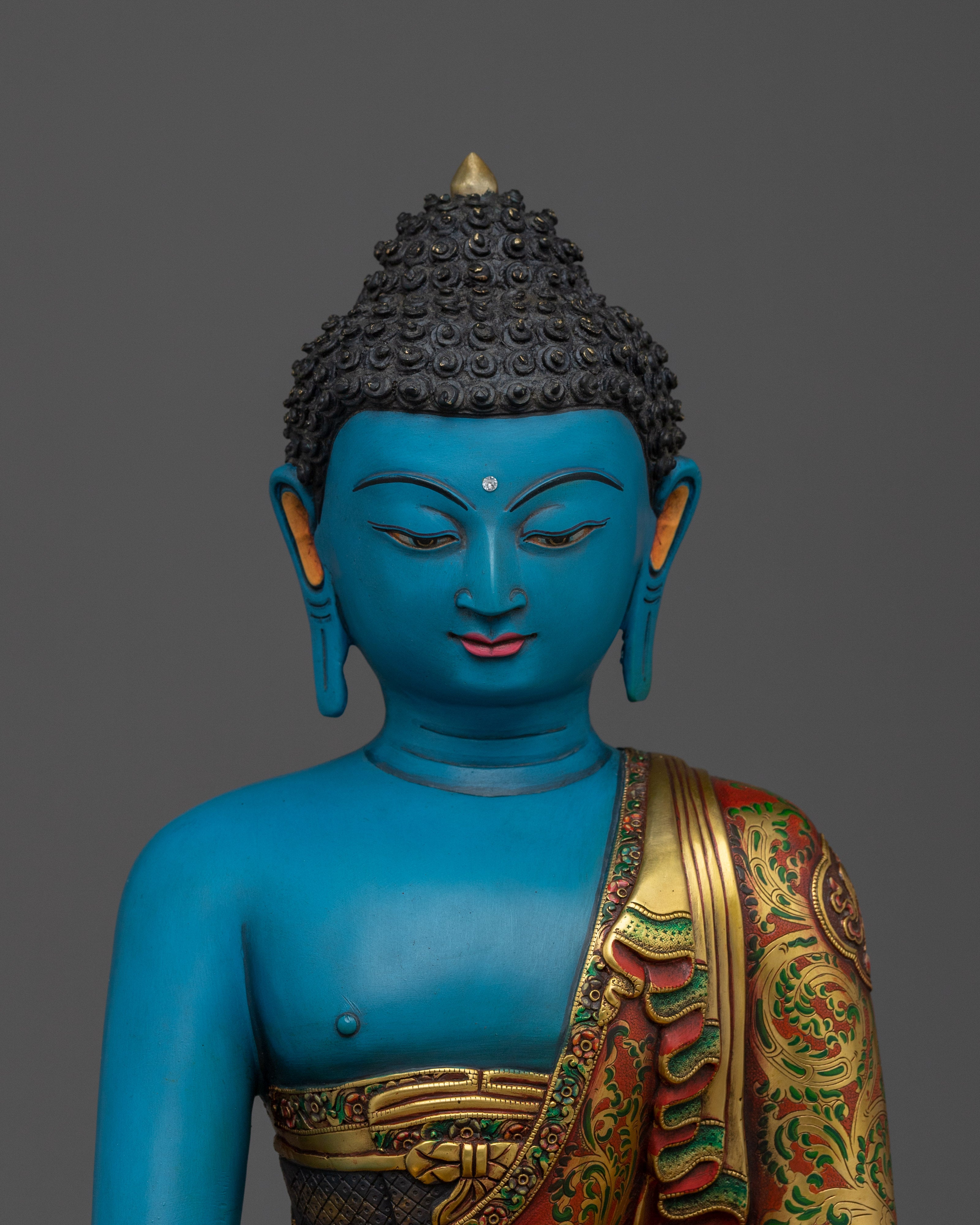 Handmade Medicine Buddha Statue: The Supreme Healer