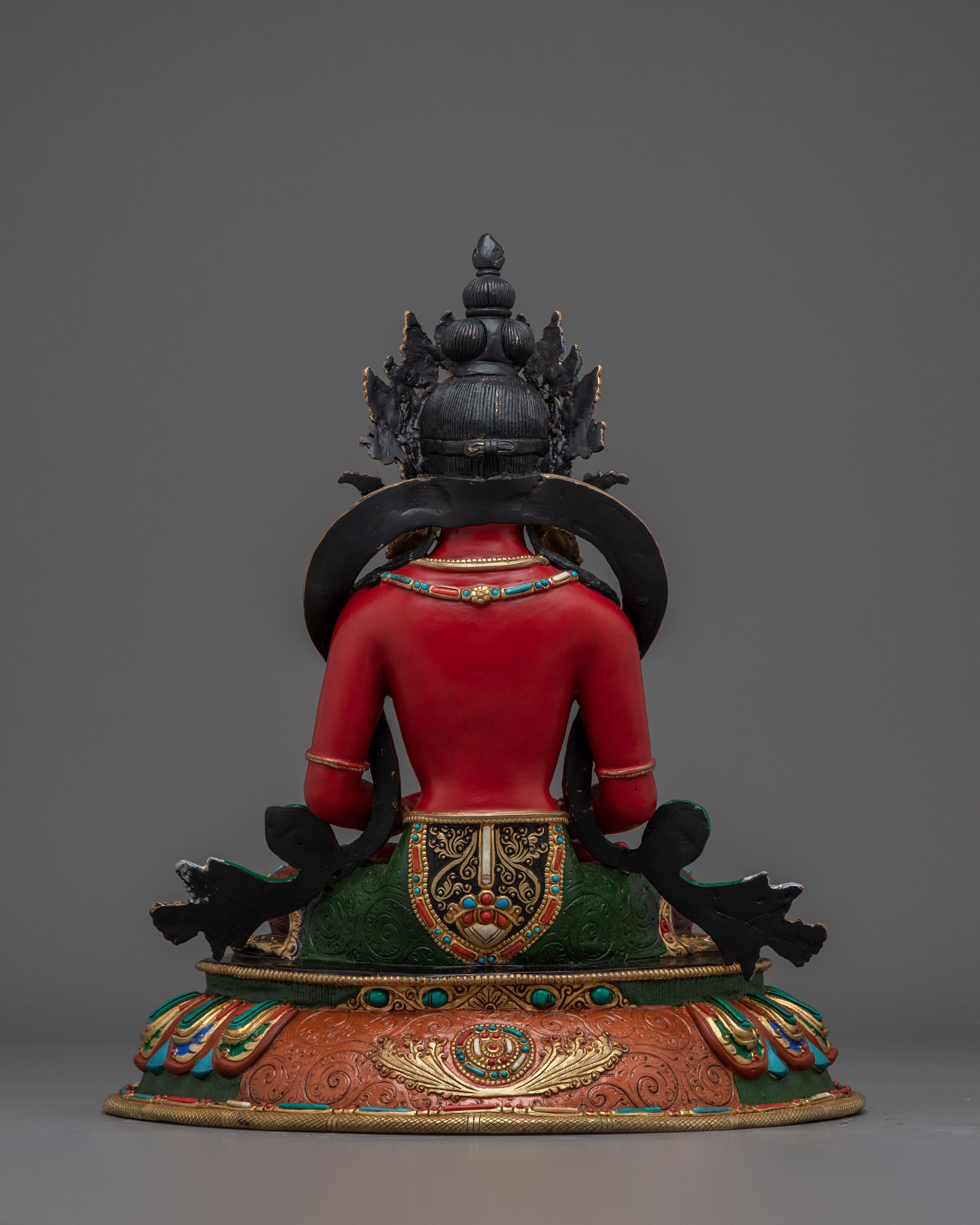 Amitayus Artwork, Buddha of Life | Handcrafted Tibetan Sculpture