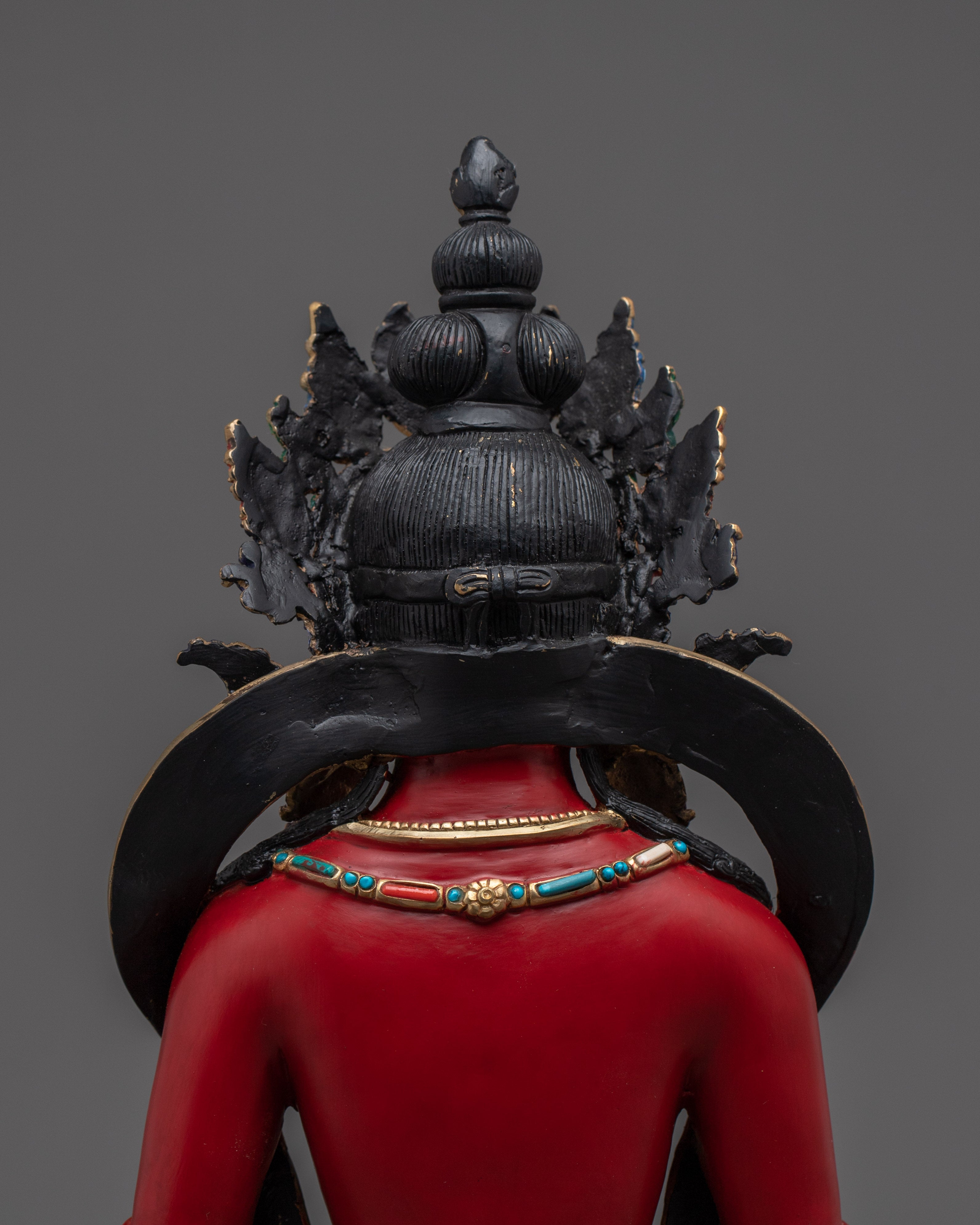 Amitayus Artwork, Buddha of Life | Handcrafted Tibetan Sculpture