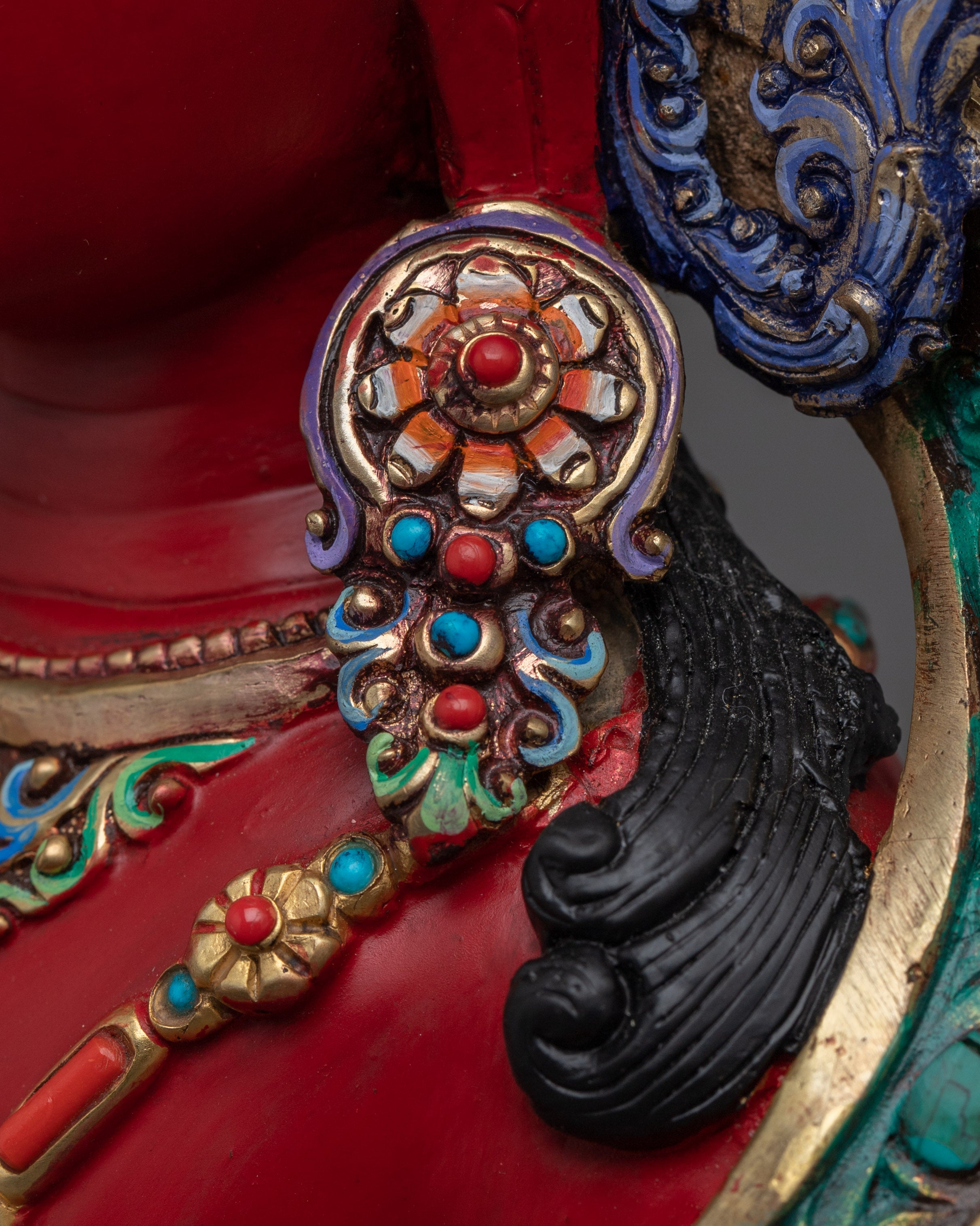 Amitayus Artwork, Buddha of Life | Handcrafted Tibetan Sculpture