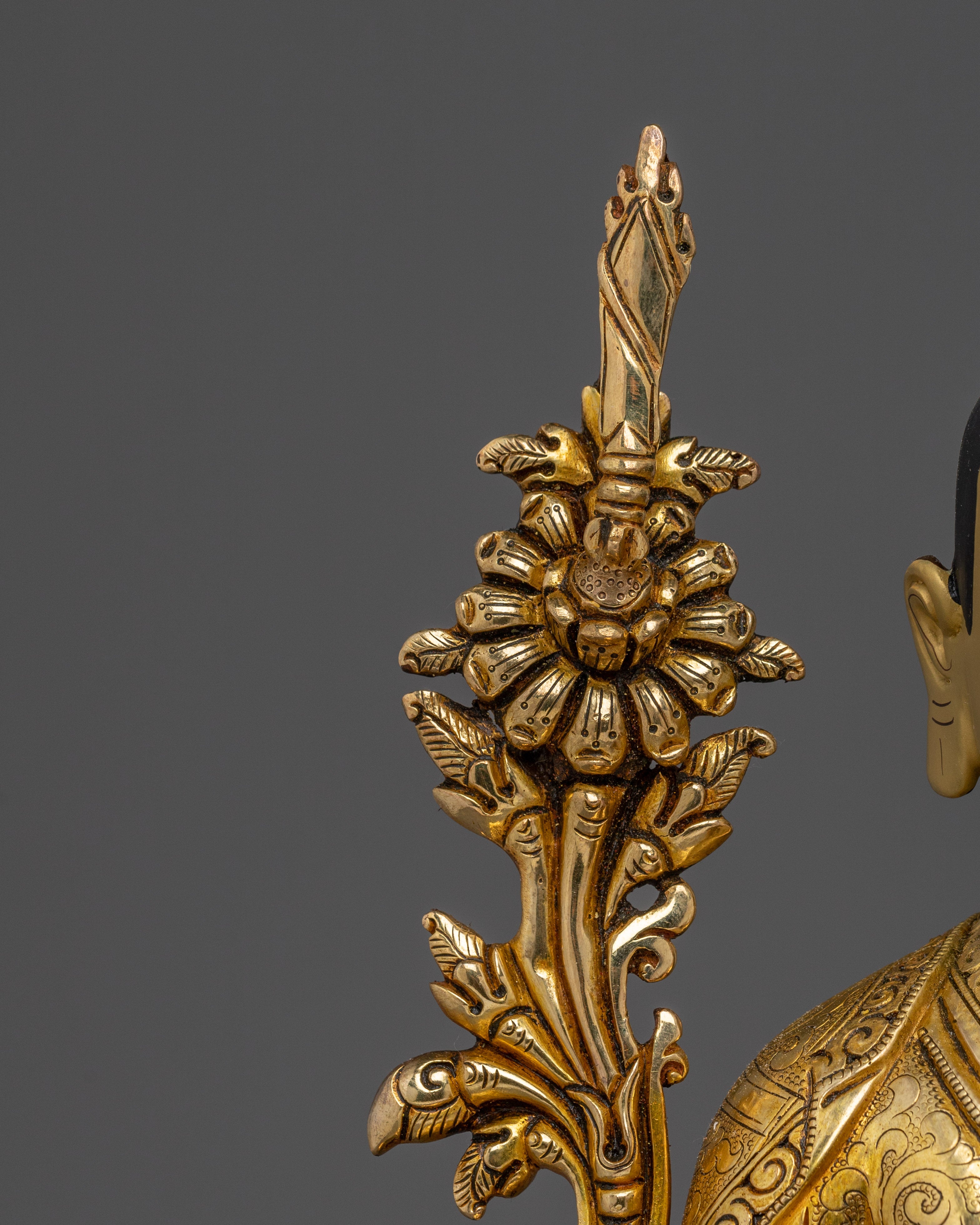 Radiant Tshongkhapa Statue Set