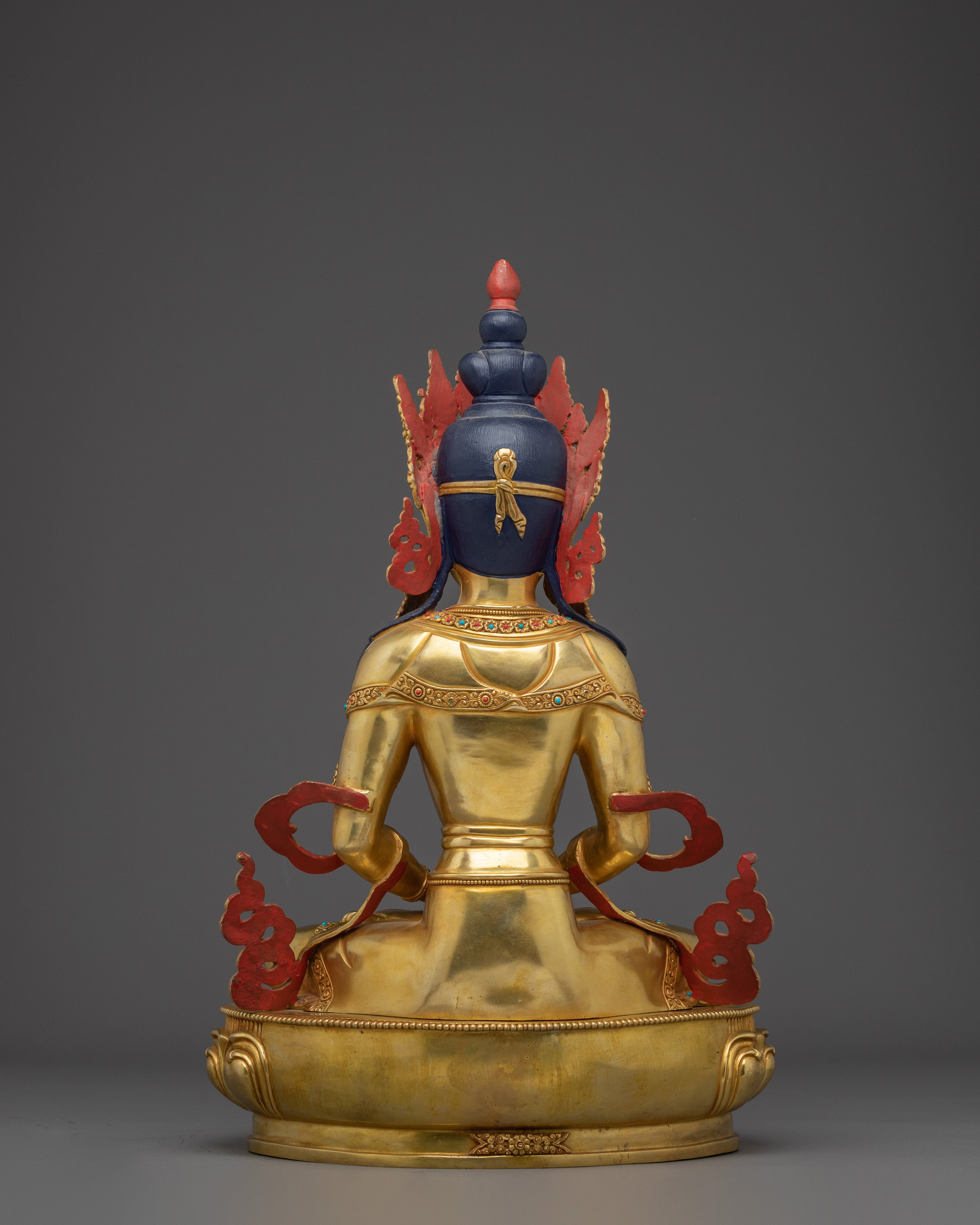 Amitayus Copper Statue: The Buddha of Boundless Life