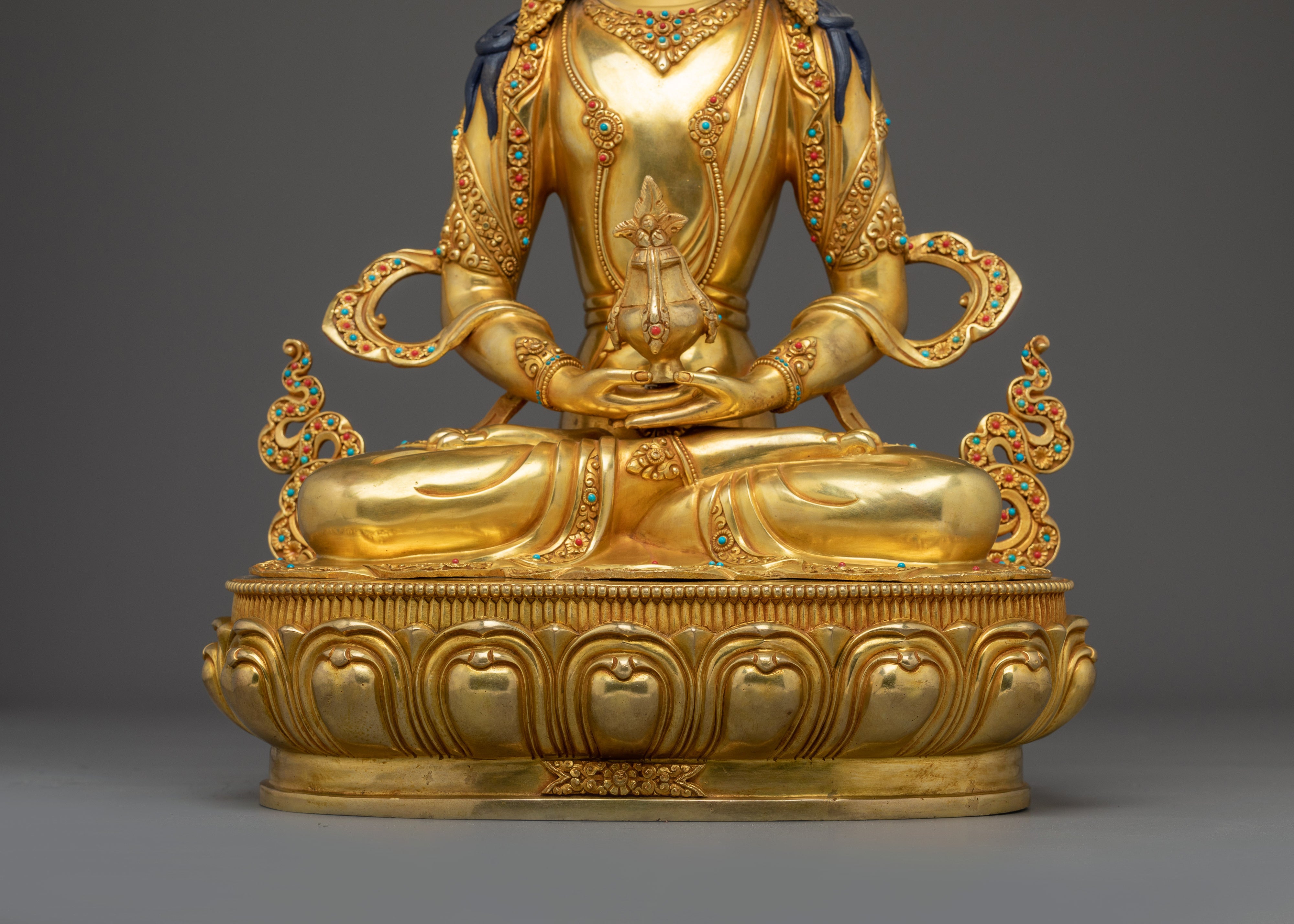 Amitayus Copper Statue: The Buddha of Boundless Life