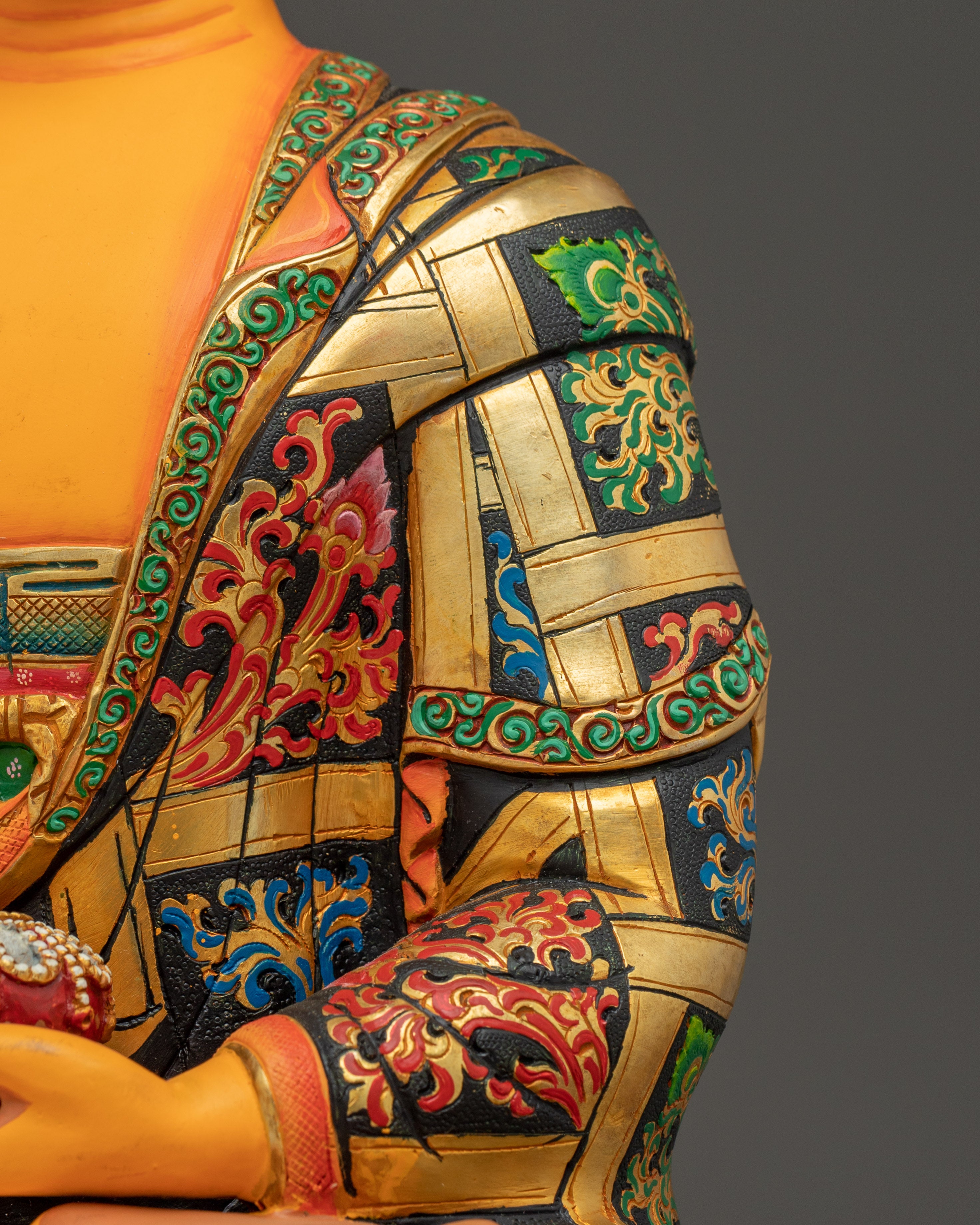Peaceful Icon Shakyamuni Buddha Art | Seated Enlightened One