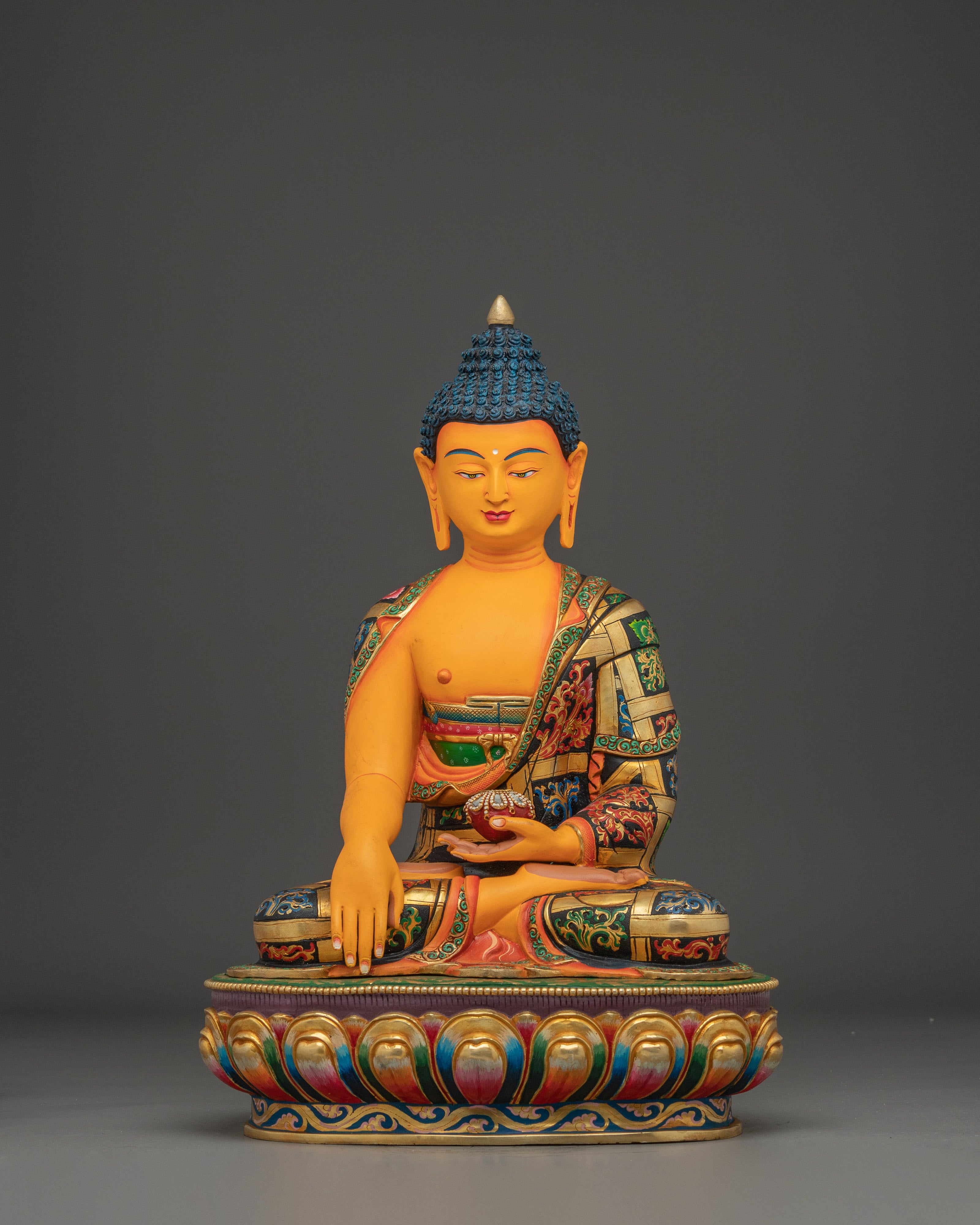 Peaceful Icon Shakyamuni Buddha Art