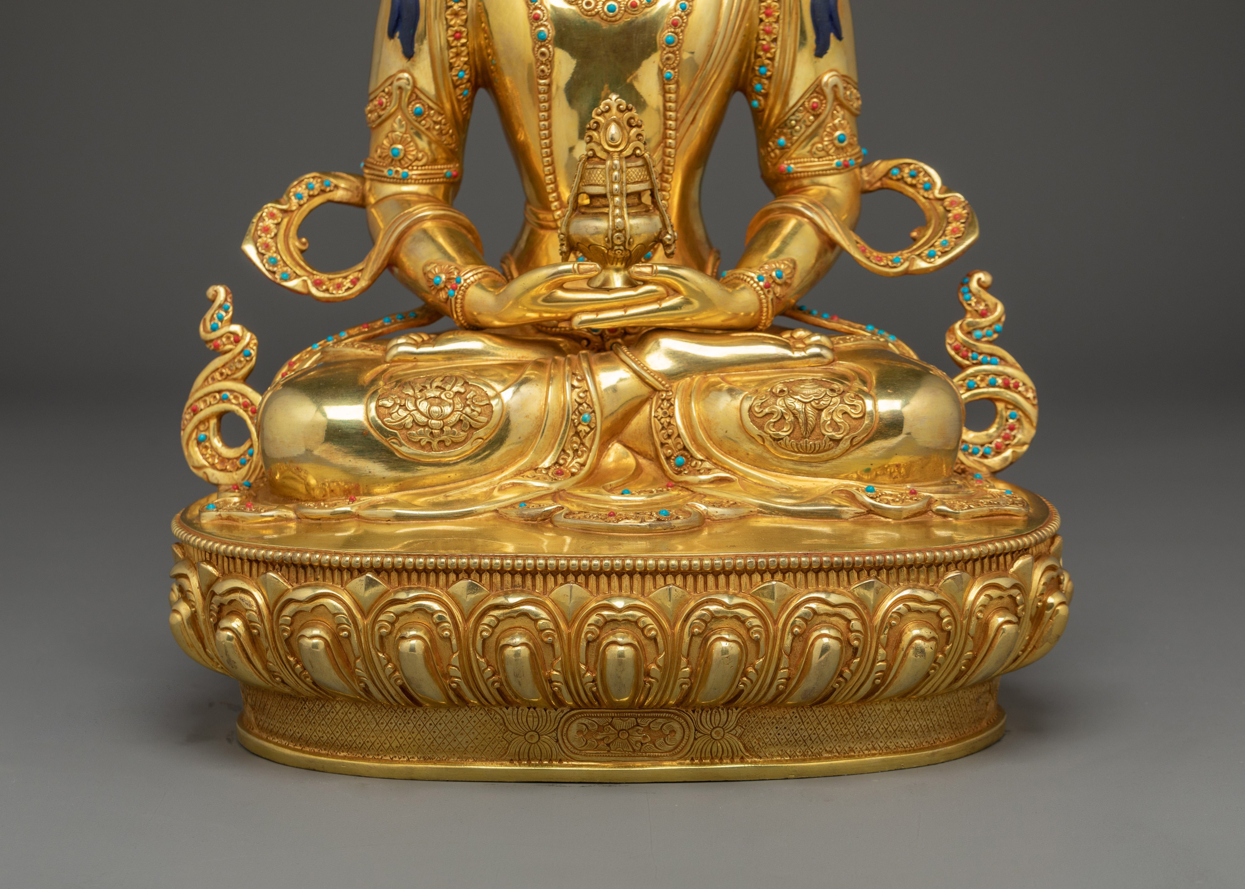 Artwork of Amitayus Bodhisattva | Buddha of Long-life