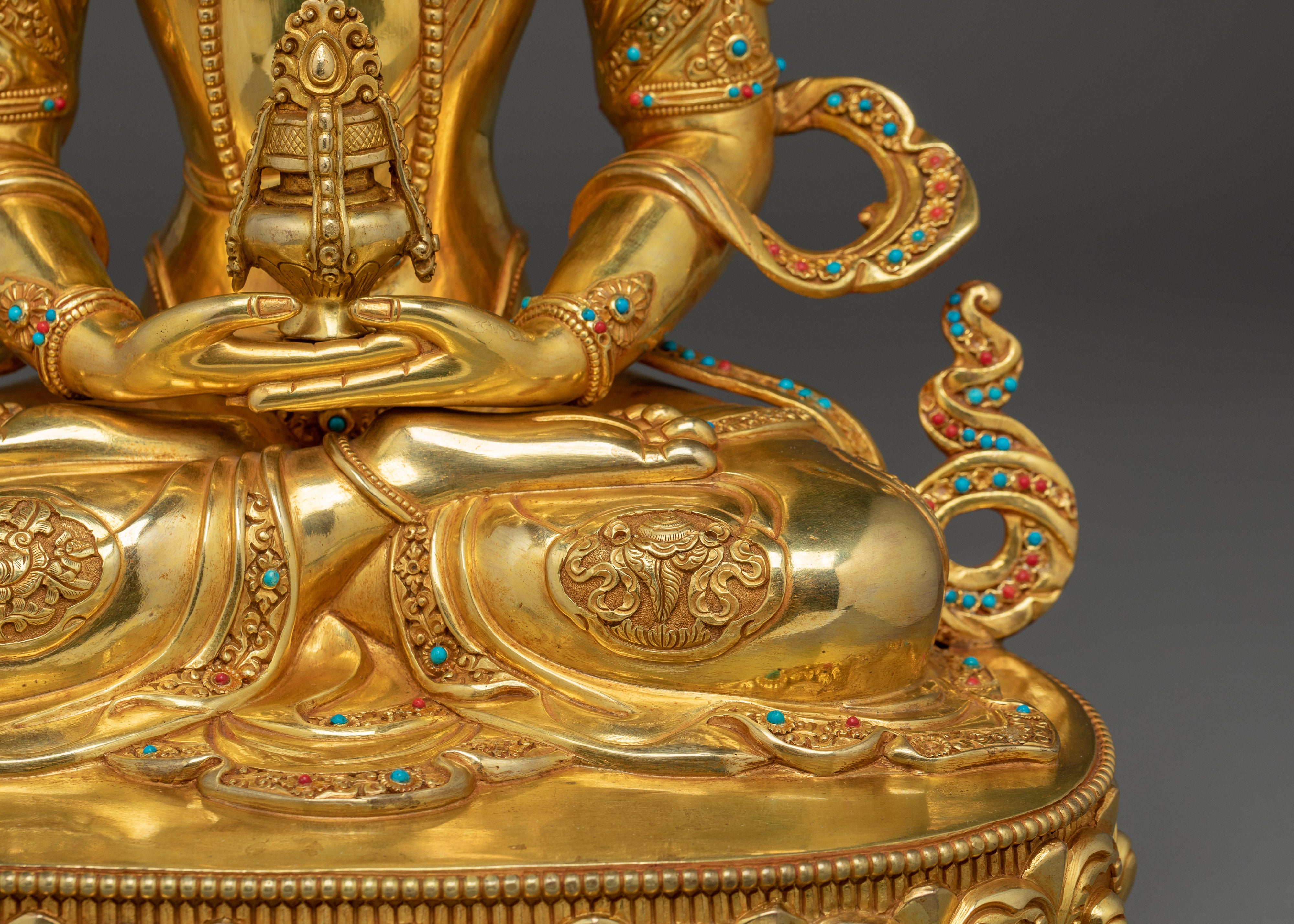 Artwork of Amitayus Bodhisattva | Buddha of Long-life