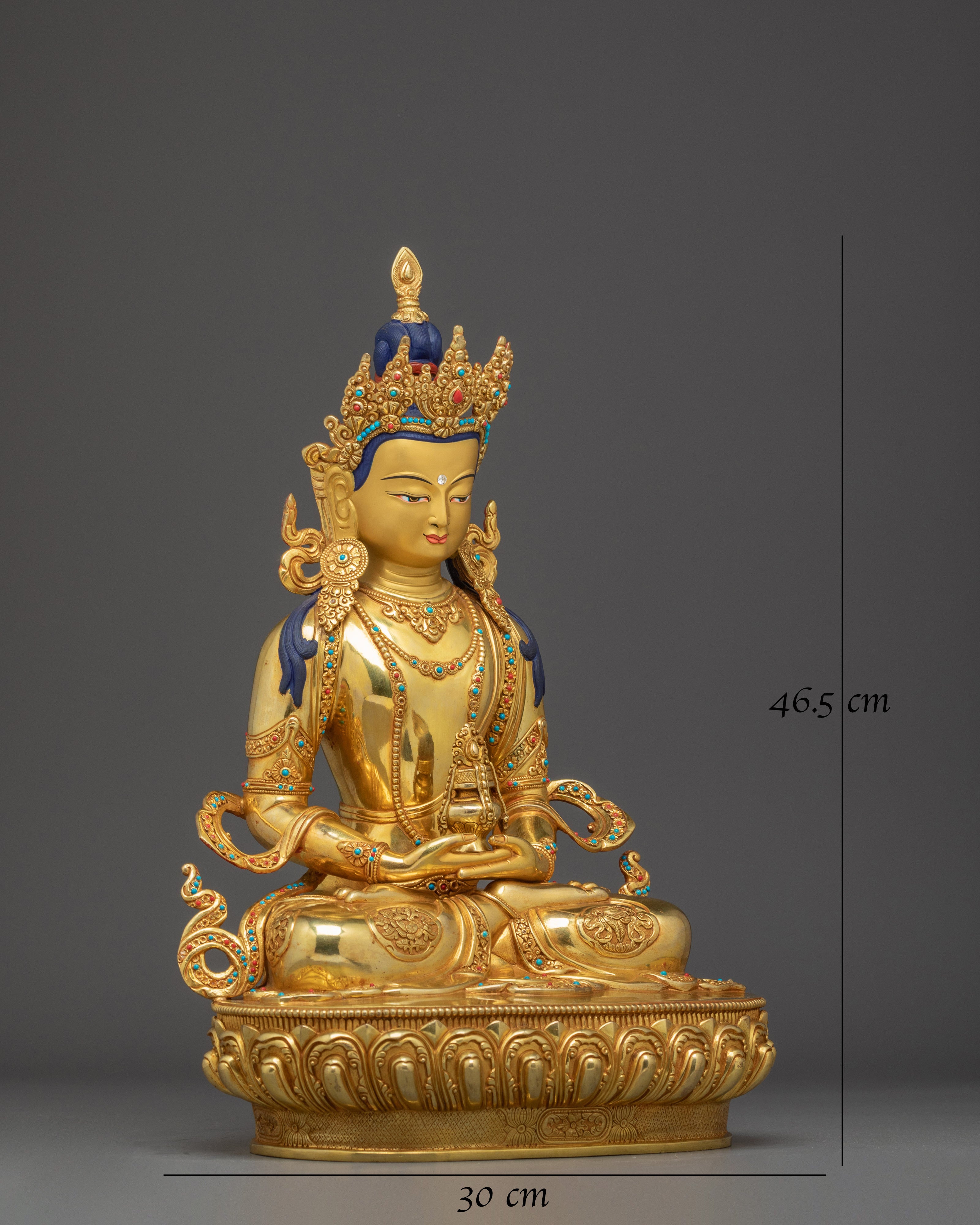 Artwork of Amitayus Bodhisattva