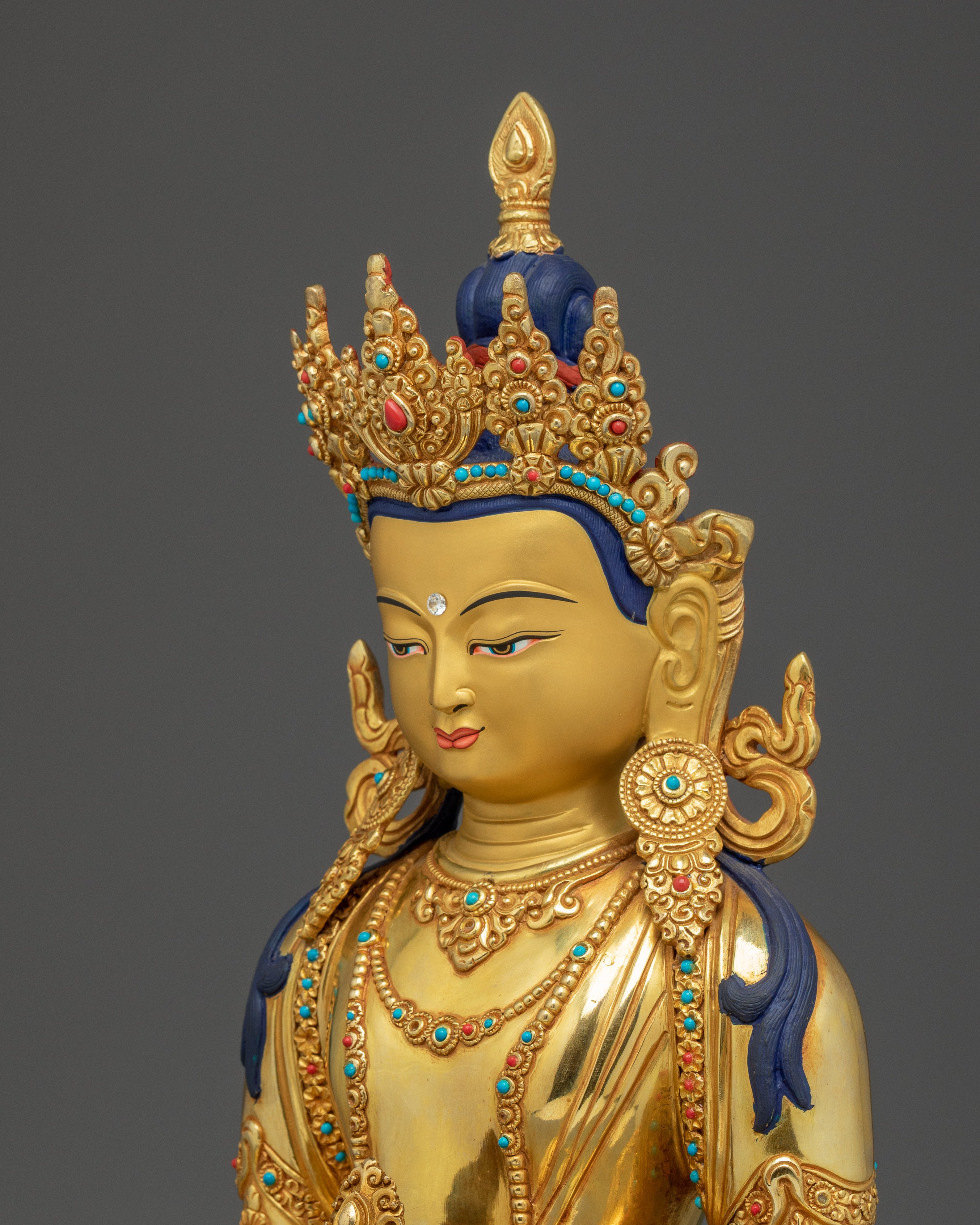 Artwork of Amitayus Bodhisattva | Buddha of Long-life