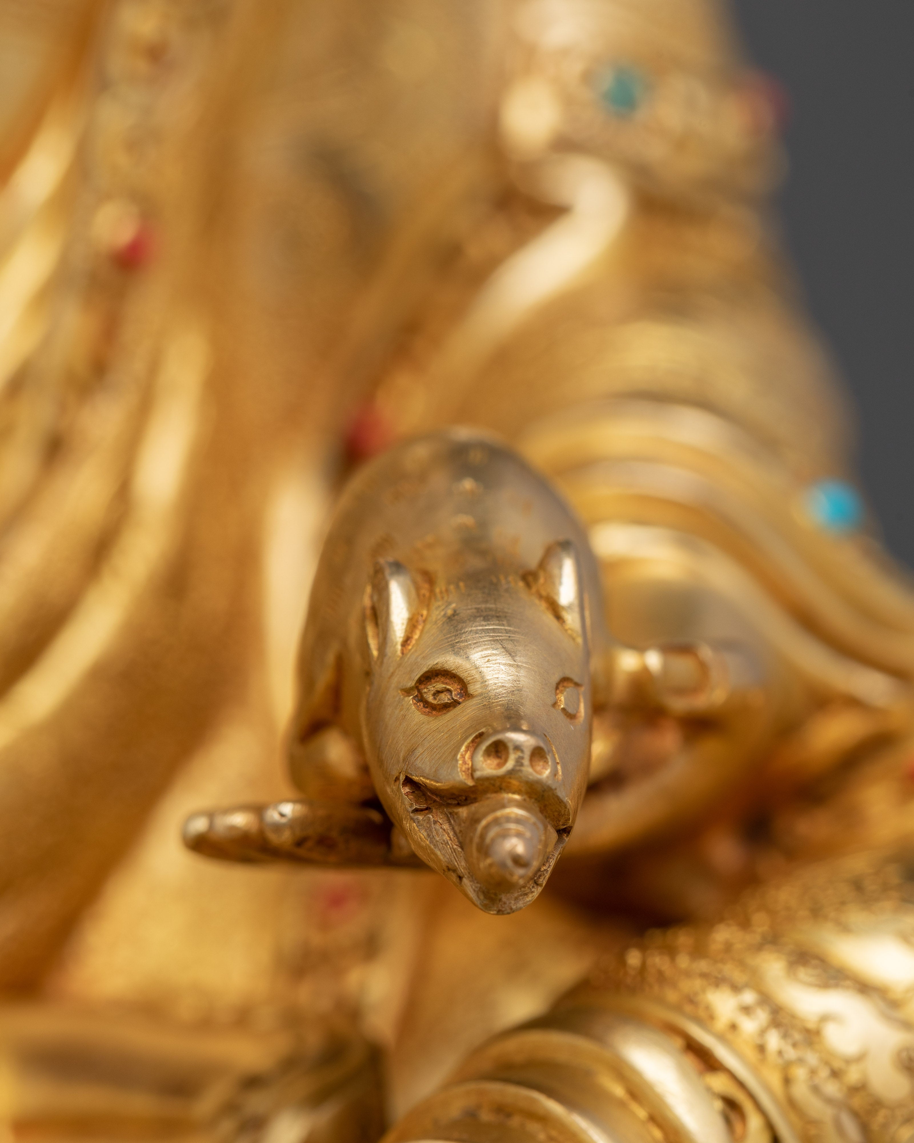 Guru Norla Wisdom and Spiritual Deity | Buddhist Sculpture for Altar