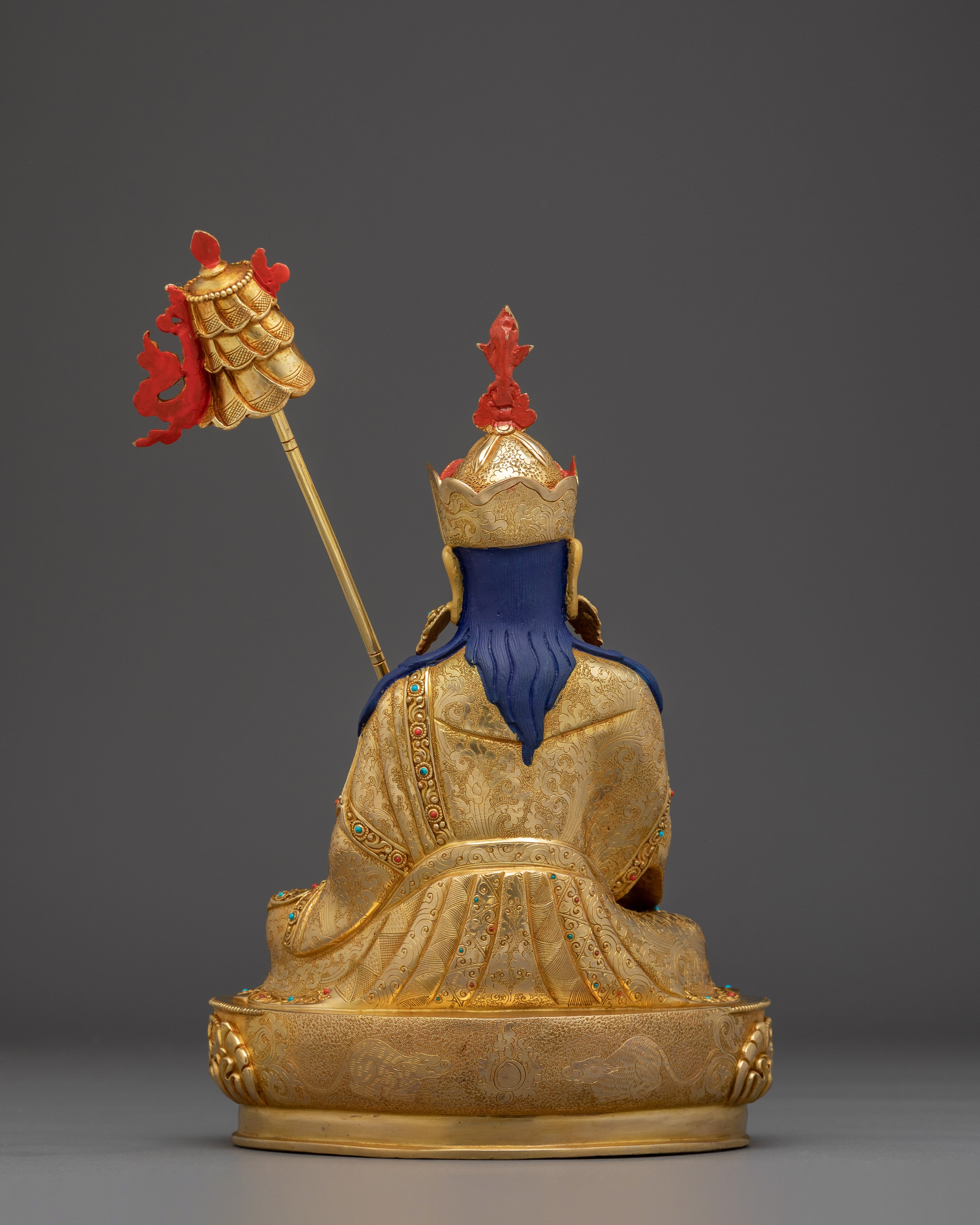 Guru Norla Wisdom and Spiritual Deity | Buddhist Sculpture for Altar