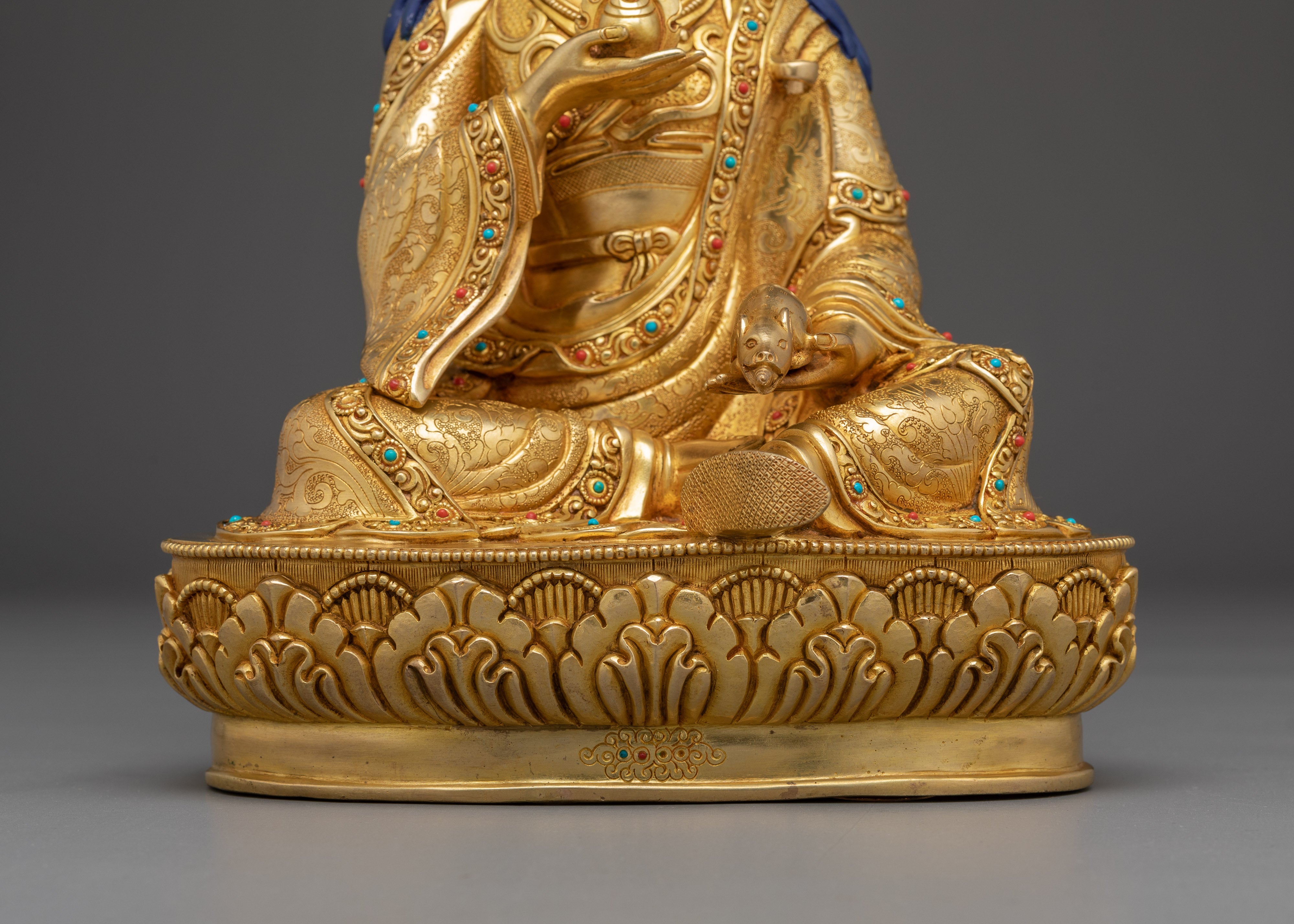 Guru Norla Wisdom and Spiritual Deity | Buddhist Sculpture for Altar
