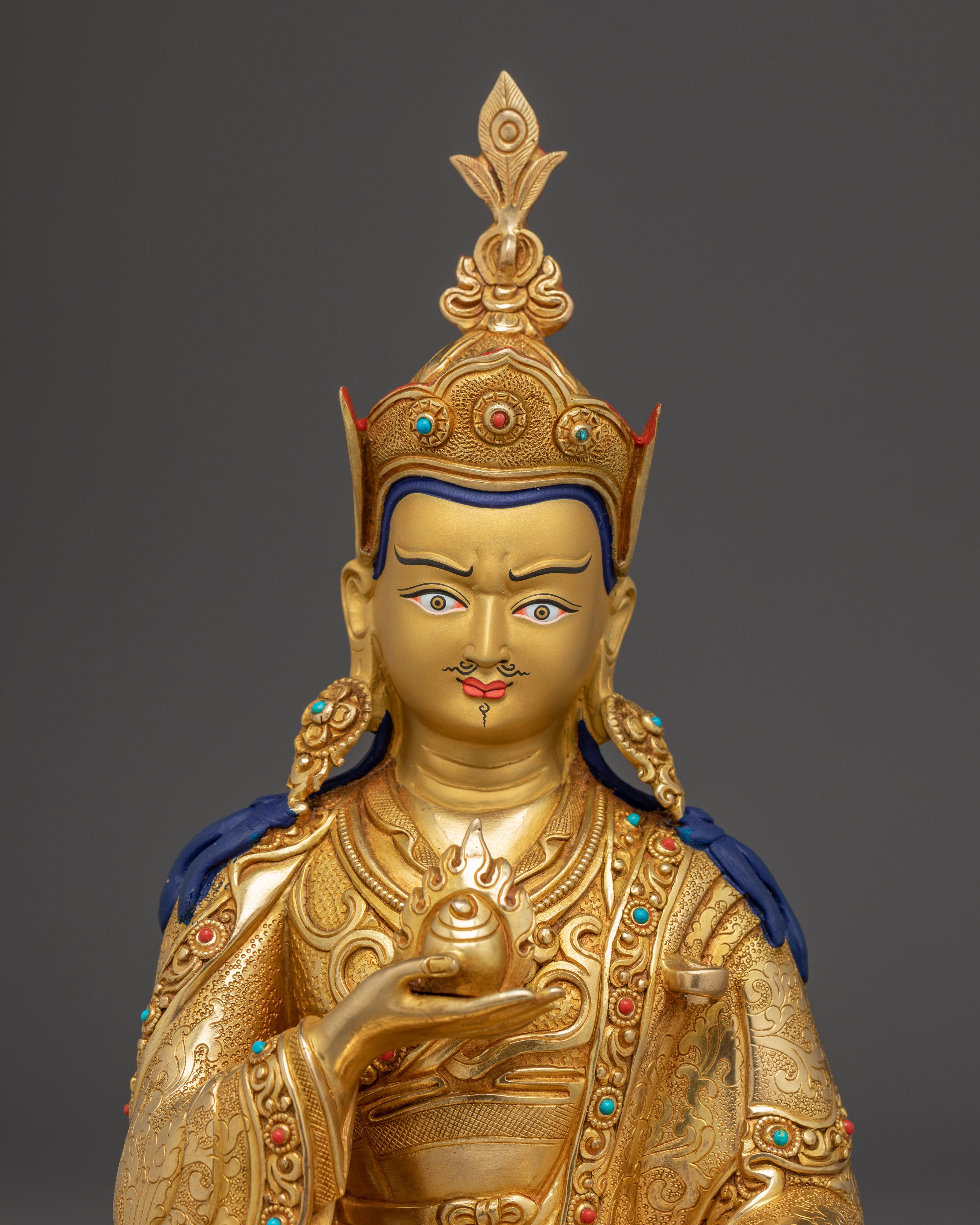Guru Norla Wisdom and Spiritual Deity | Buddhist Sculpture for Altar