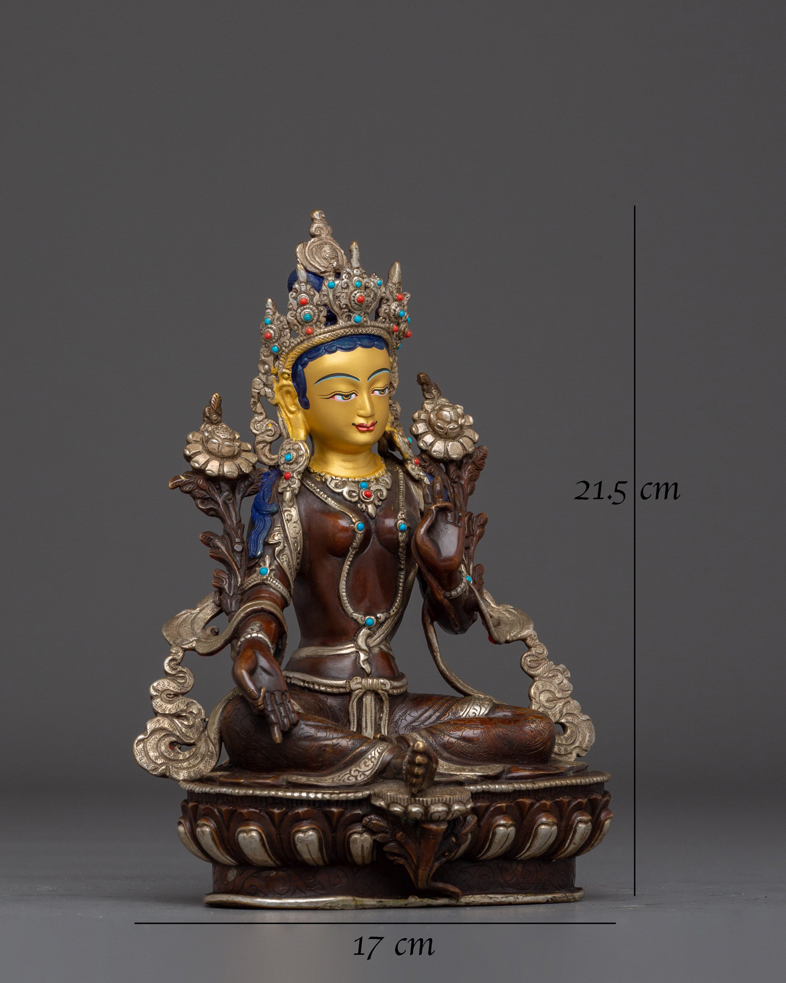 Green Tara Statue Compassion and Protection 